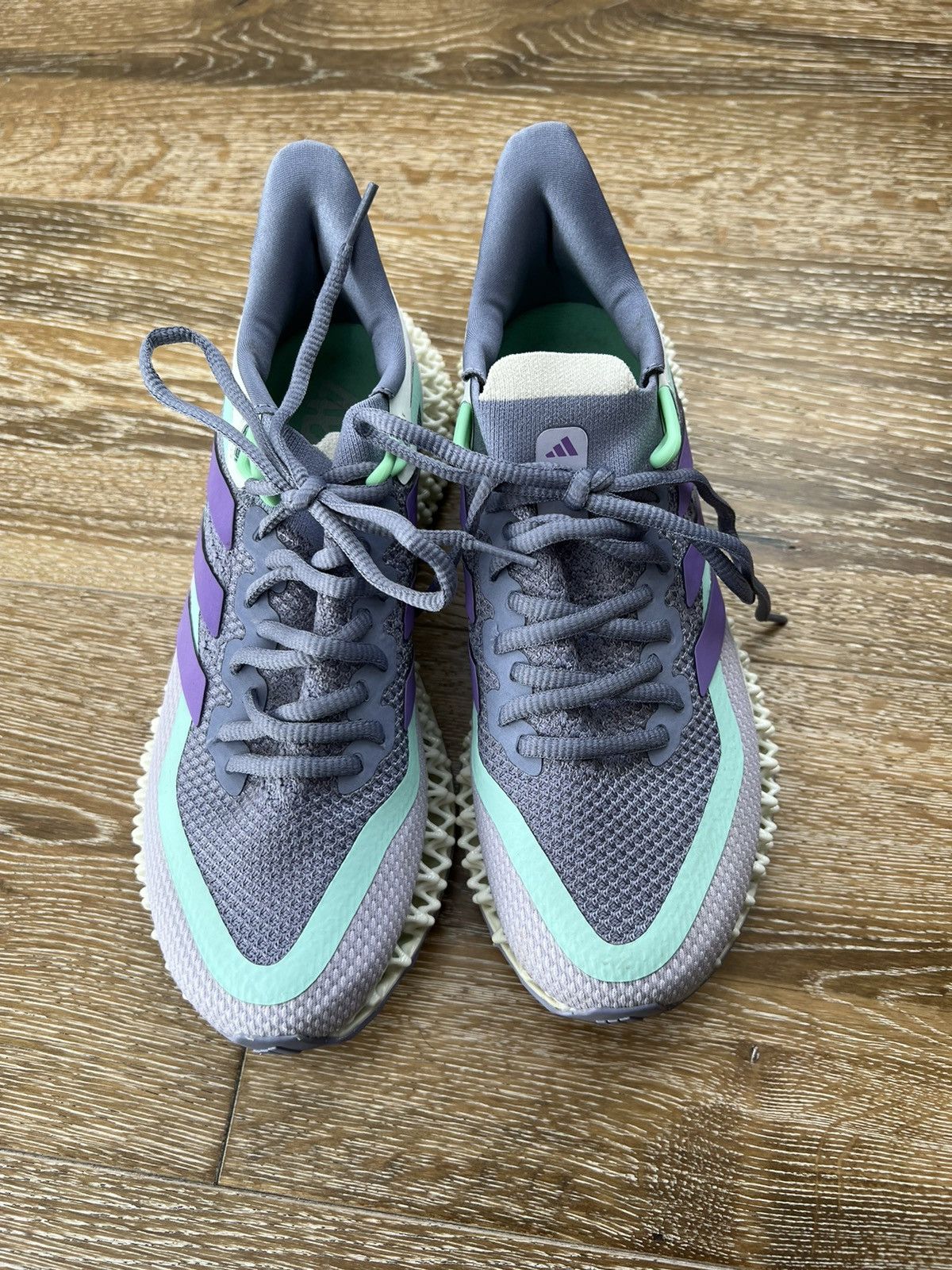 Adidas Adidas womens 4dfwd 2 ‘silver violet pulse mint’ sneakers Size US 6.5 / IT 36.5 - 2 Thumbnail
