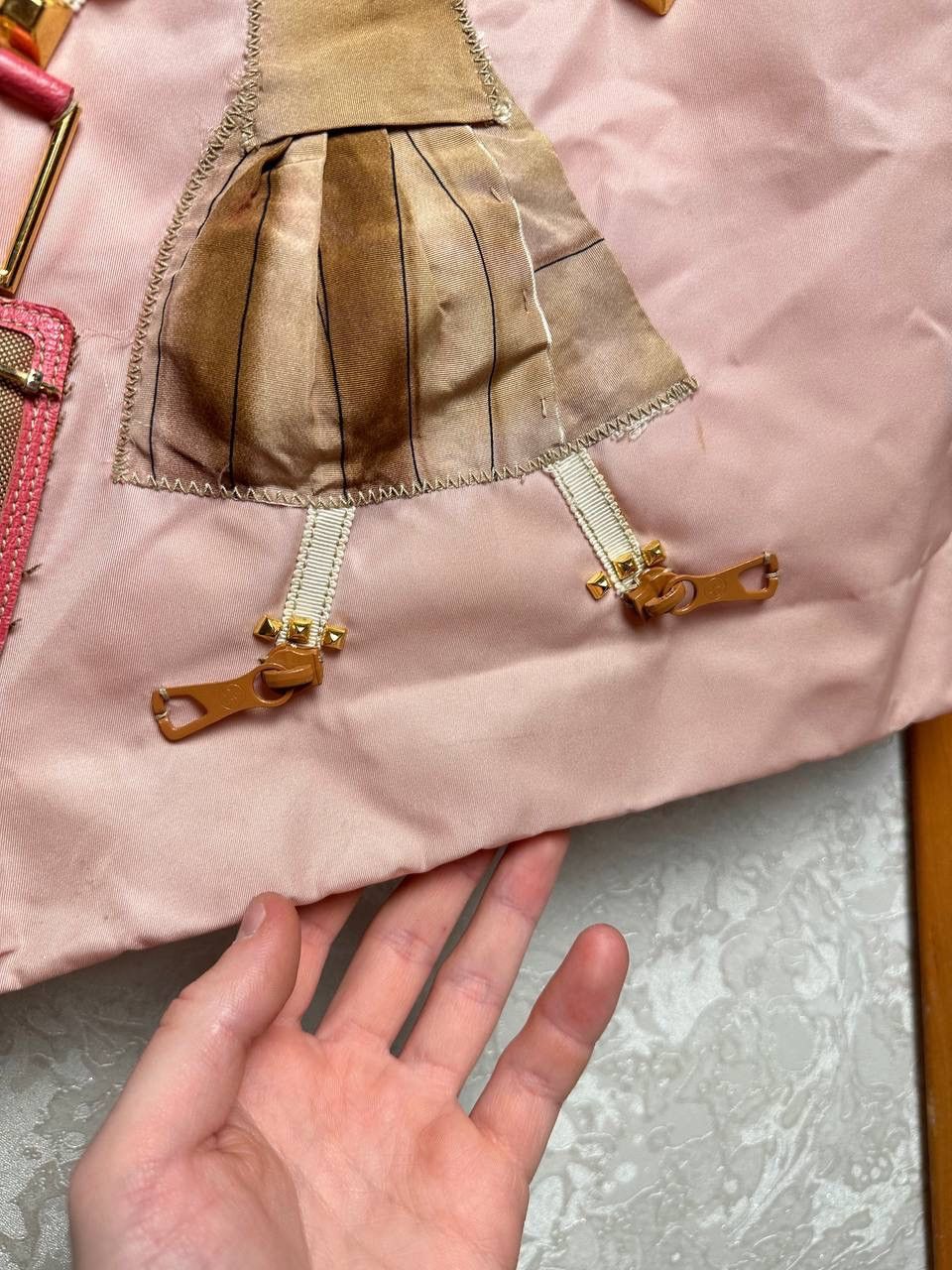 Prada RARE PRADA Pink Tessuto Nylon Robot Tote Bag Y2K Vintage Size ONE SIZE - 17 Thumbnail