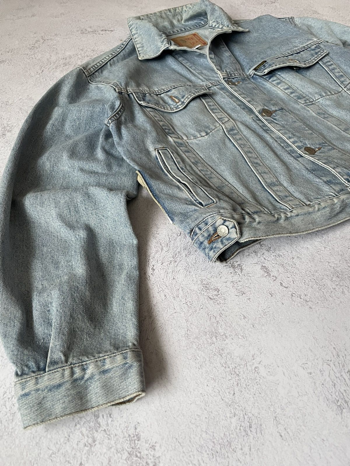 Denim Jacket × Diesel Diesel Basic Line Stars Series Denim