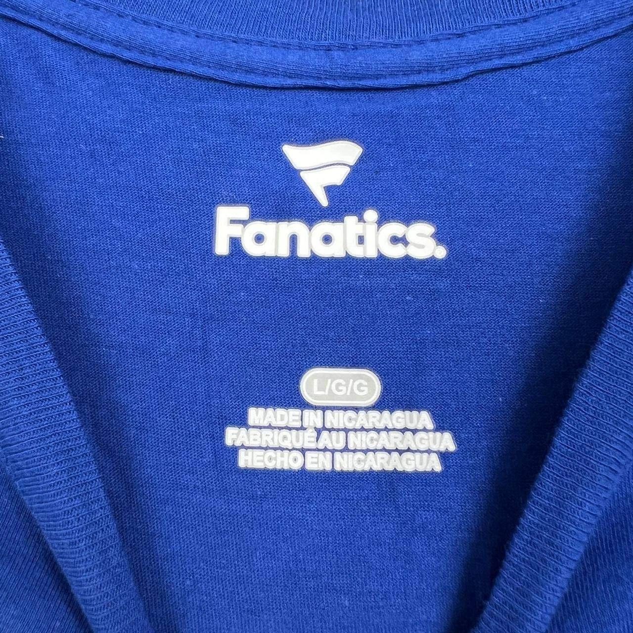 Other Chicago Cubs Shirt Men Blue Short Sleeve Crew Neck New L Size US L / EU 52-54 / 3 - 6 Thumbnail