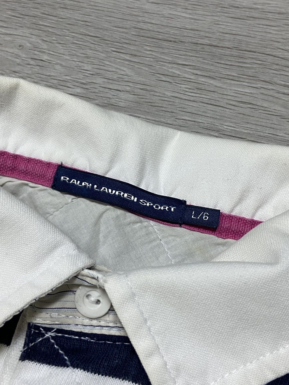 Rugby Ralph Lauren Vintage Polo Ralph Lauren sport Rugby long sleeve polo shirt Size L / US 10 / IT 46 - 9 Thumbnail