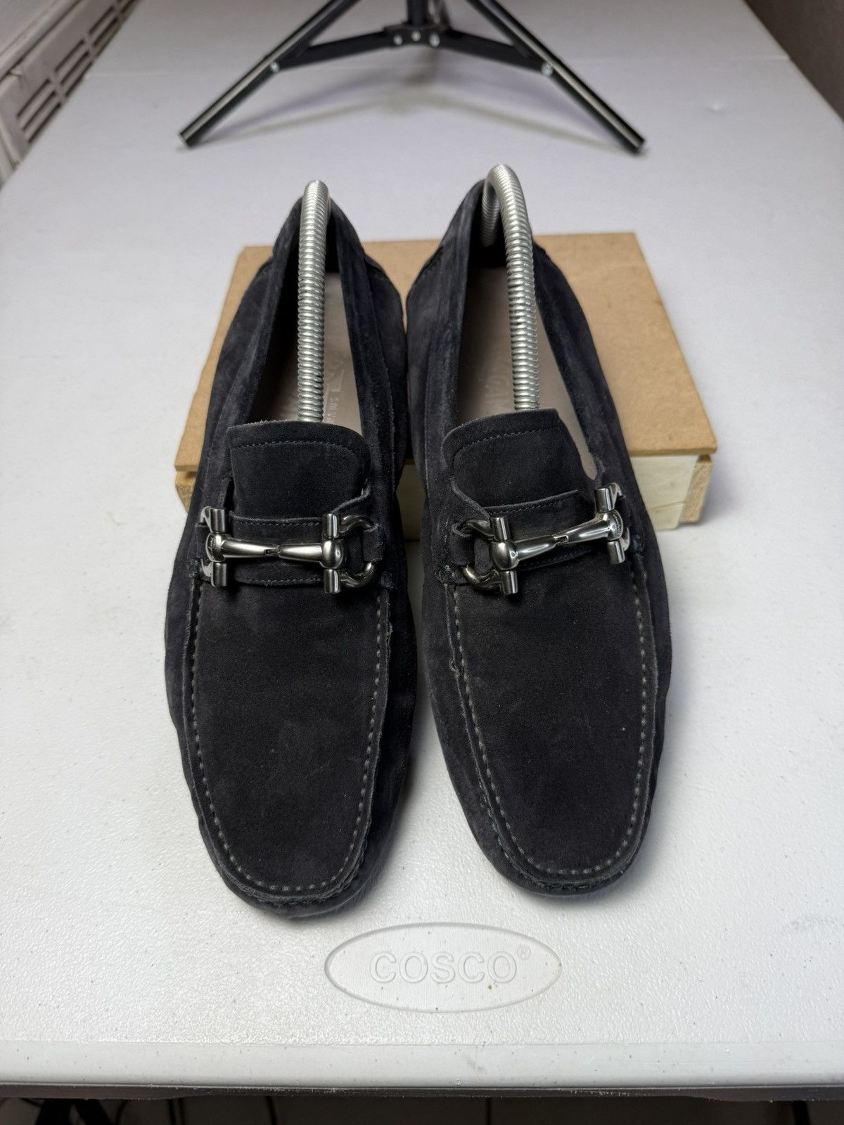 Salvatore Ferragamo Salvatore Ferragamo Parigi Gancini Driving Loafers Size 7 Size US 7 / EU 40 - 3 Thumbnail