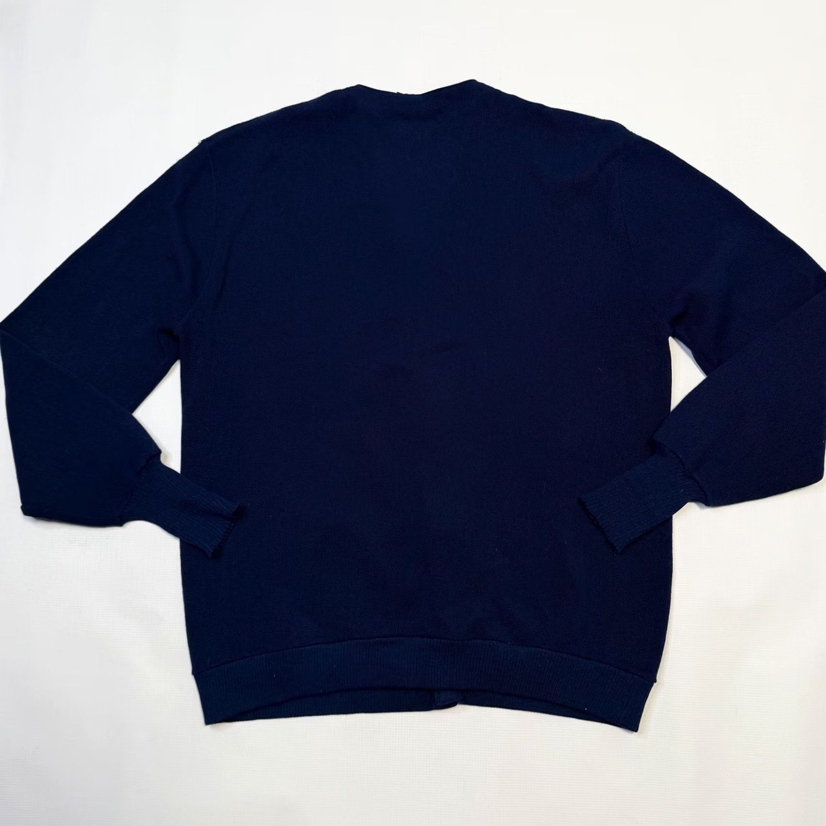 Jantzen VINTAGE Jantzen Cardigan Sweater Mens Big & Tall XL Blue V-Neck Knit Grandpa Cobain USA Size US XL / EU 56 / 4 - 7 Thumbnail