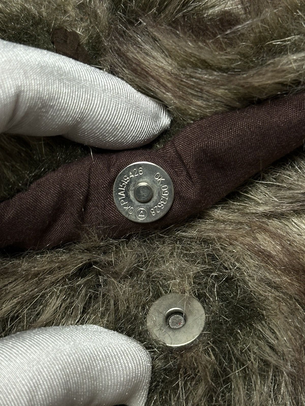 If Six Was Nine Vintage Faux Fur Mohair Y2K Crossbody Shoulder Bag Size ONE SIZE - 7 Thumbnail