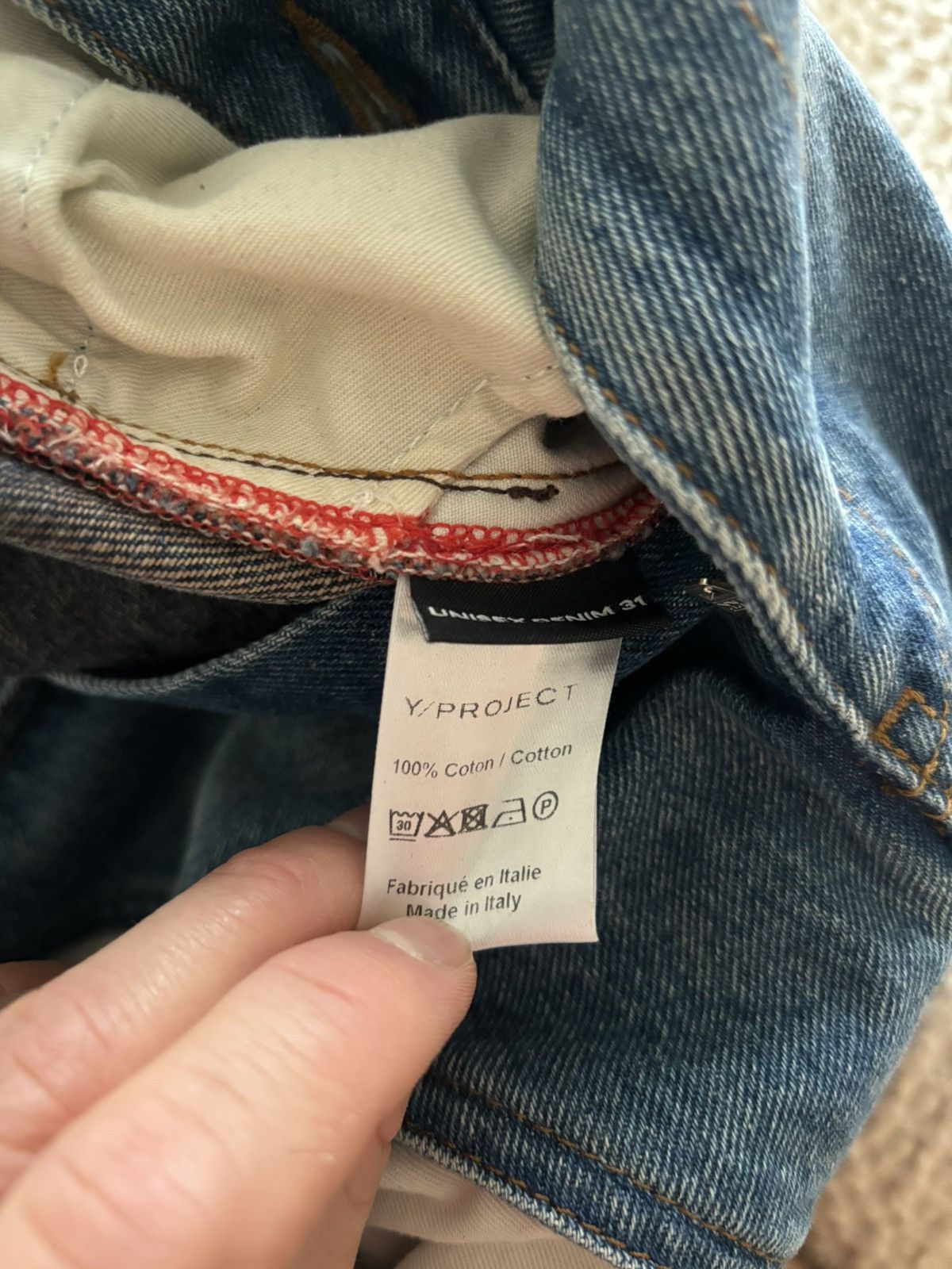 Y/Project Y/Project Denim Jeans in Size 31 Size US 31 - 4 Thumbnail