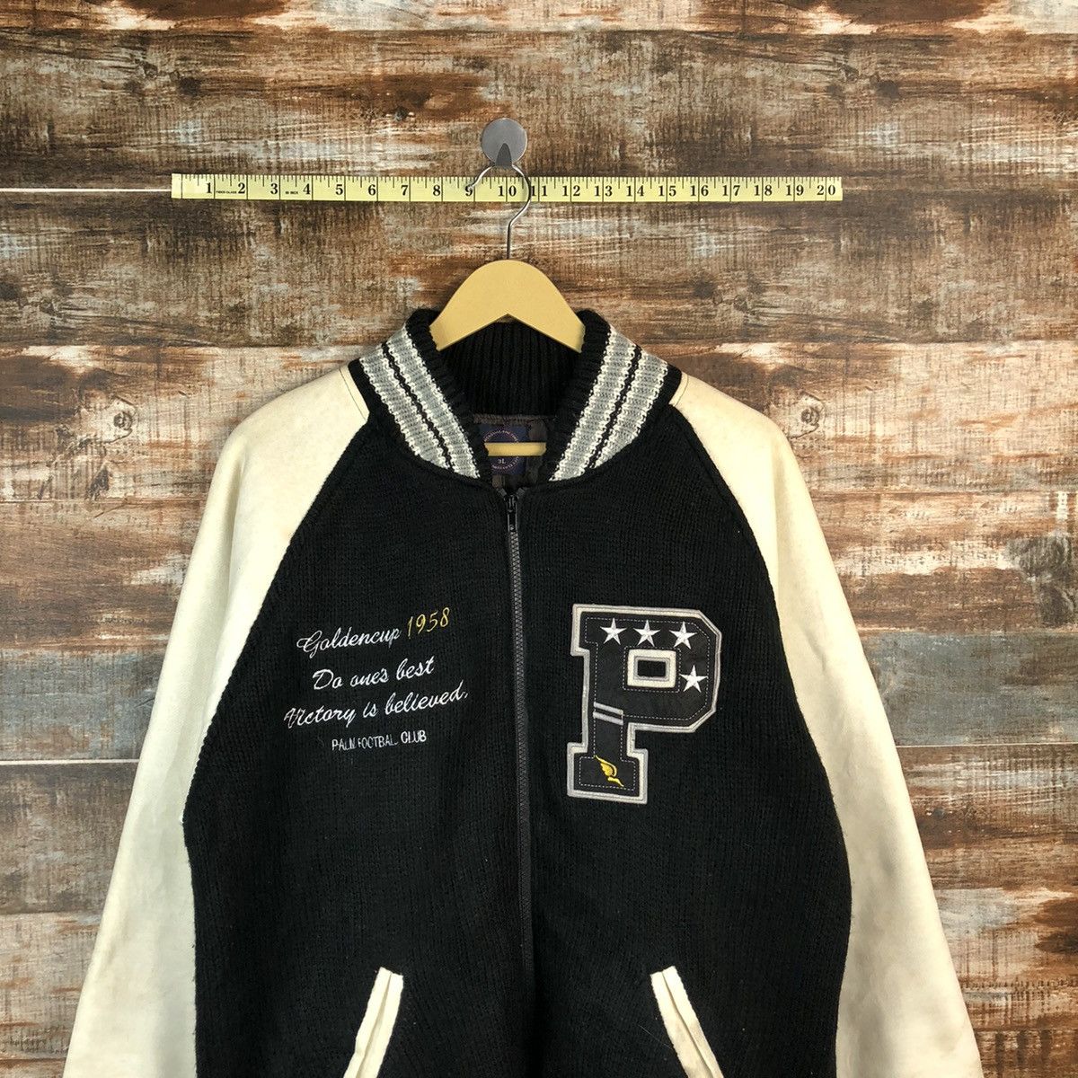 Japanese Brand Vintage American Casual The Times Bombers Jacket #A950 Size US XL / EU 56 / 4 - 2 Thumbnail