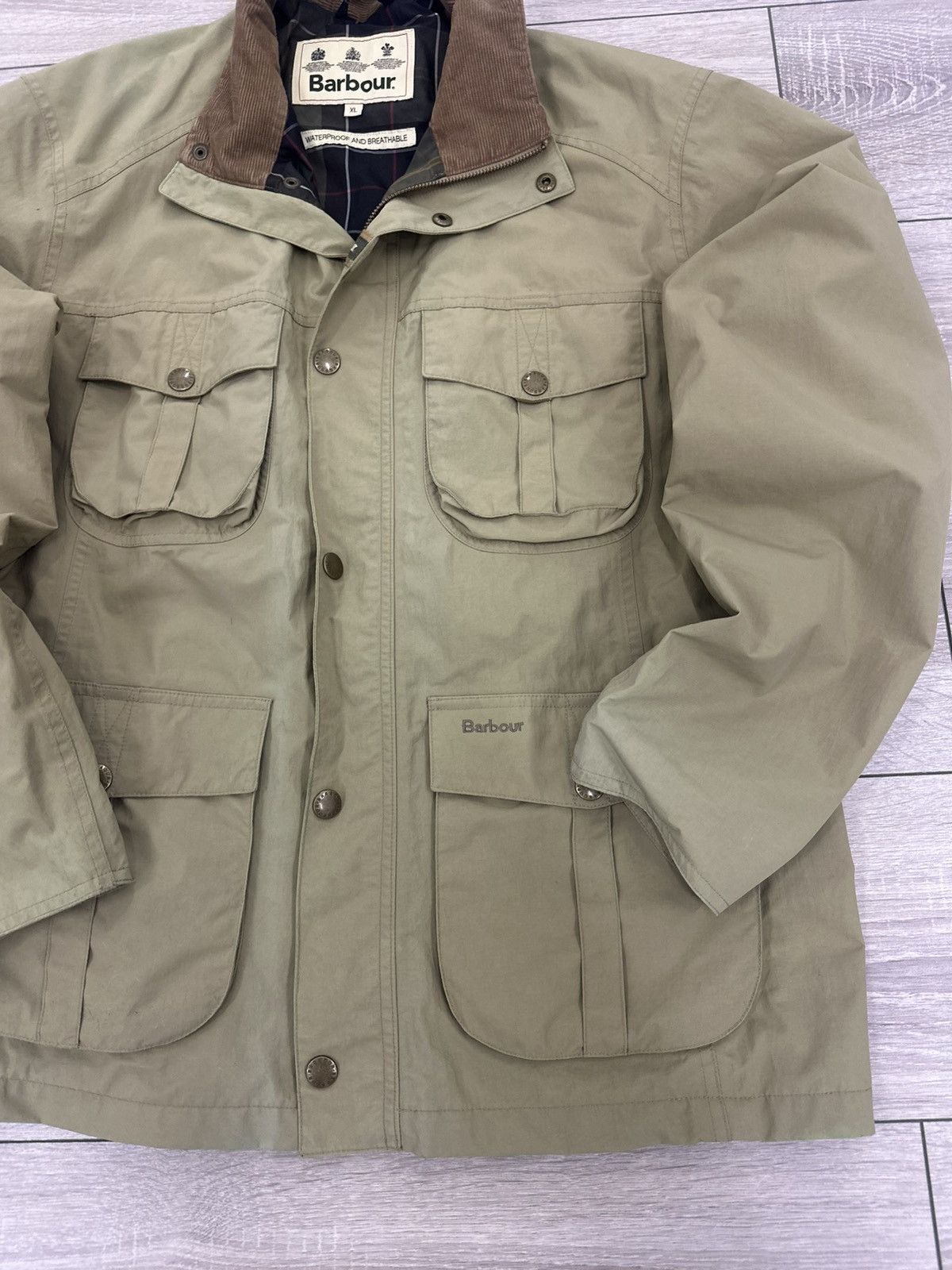 Barbour Barbour Nylon Waterproof Jacket Size US XL / EU 56 / 4 - 3 Thumbnail