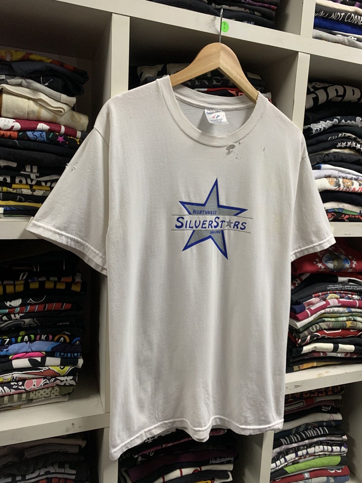 Jerzees × Vintage Vintage Northwest Silver Stars Tee Size US M / EU 48-50 / 2 - 5 Thumbnail