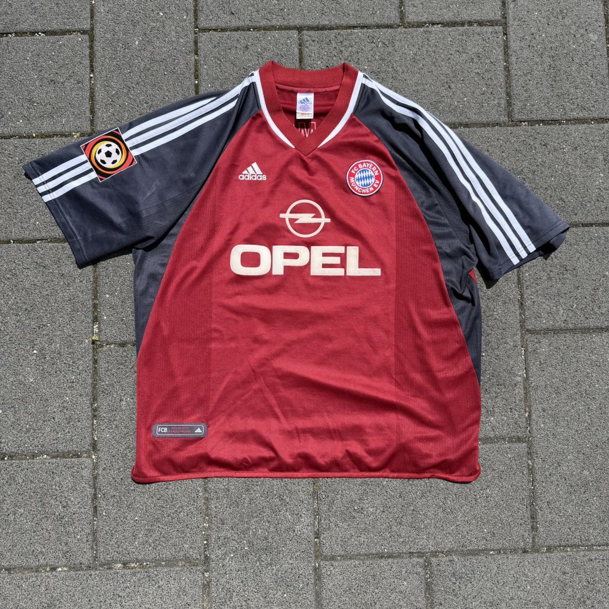 Adidas × Vintage Vintage Jersey Bayern Münich 2001/2002 #19 Jancker RARE VNTG Size US XXL / EU 58 / 5 - 1 Thumbnail