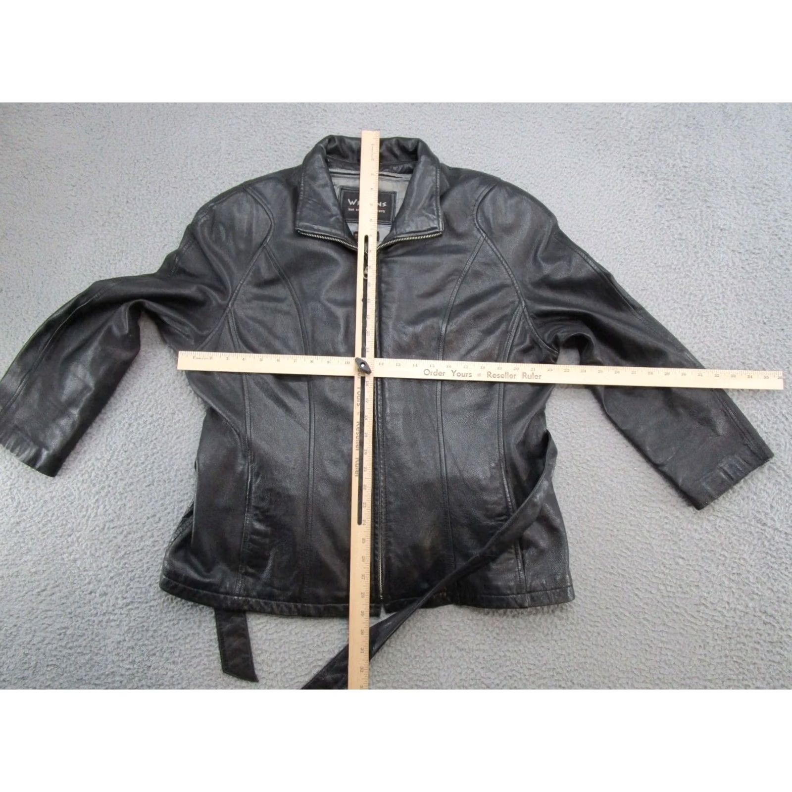 Wilson VINTAGE Wilson Leather Women’s Jacket Belted Thinsulate Insulation Ultra Full Zip SZ XL Jacket Women Black Belted 90s Fashion Mens? Womens Size XL / US 12-14 / IT 48-50 - 6 Thumbnail
