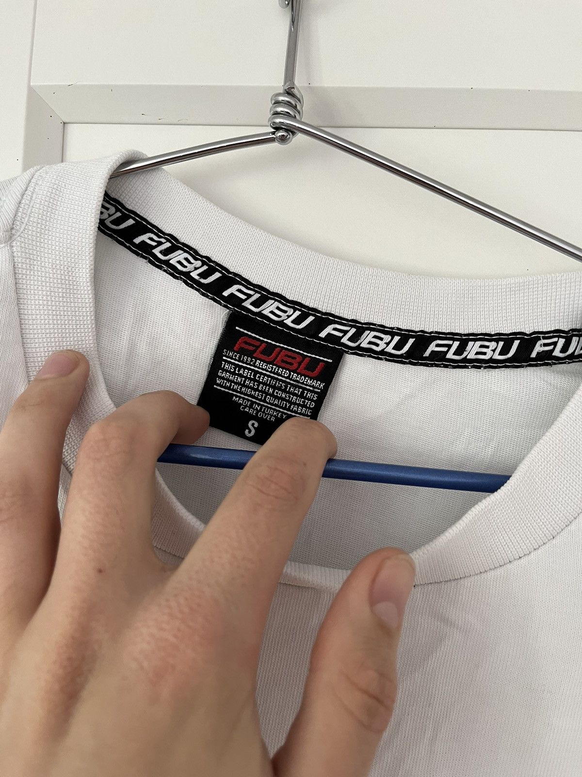 Fubu × Vintage Fubu vintage t shirt embroidered logo hip hop 90s Size US S / EU 44-46 / 1 - 3 Thumbnail
