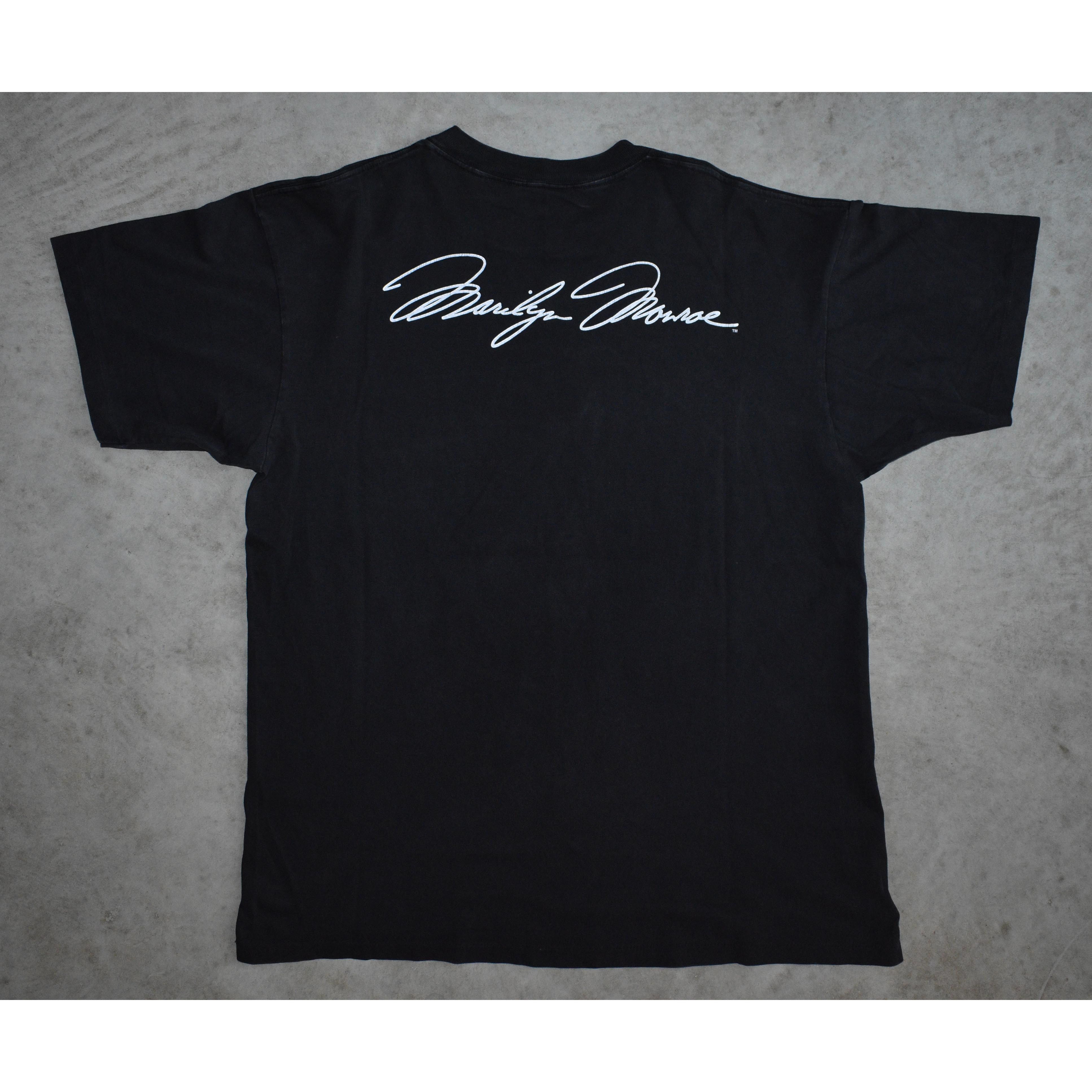 Band Tees × Vintage Vintage Marilyn Monroe Single Stitch T Shirt Licensed Size US XL / EU 56 / 4 - 2 Thumbnail