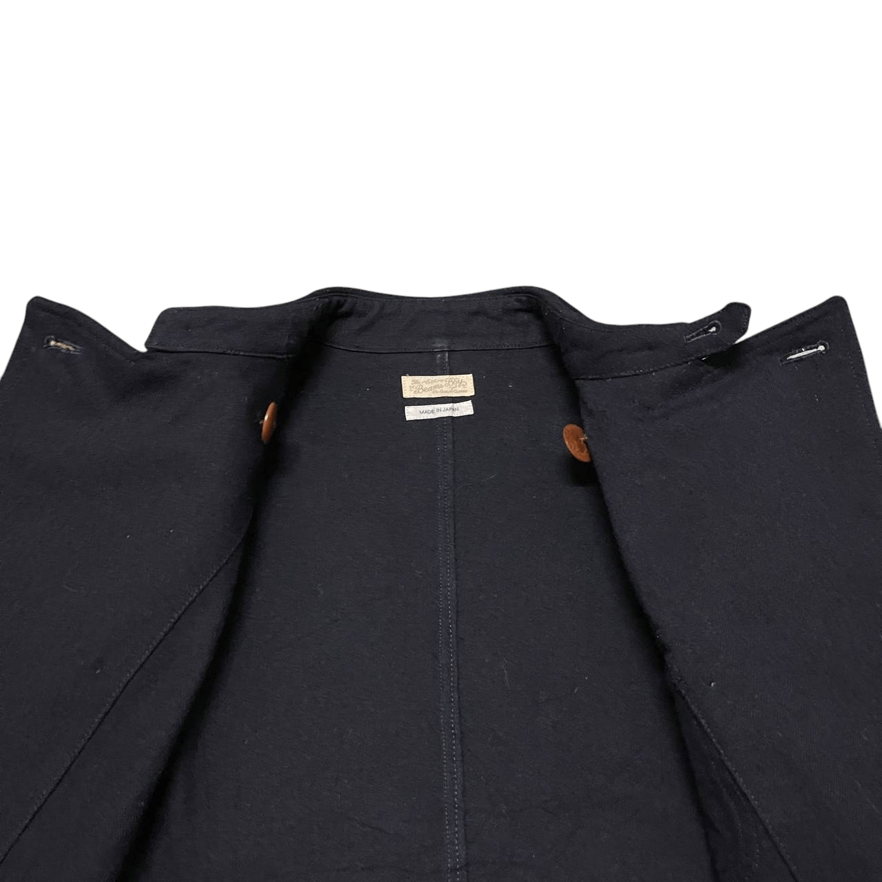 Beams Japan Vintage Beams Boy Wool Long Coat Double Breast Size US S / EU 44-46 / 1 - 7 Thumbnail