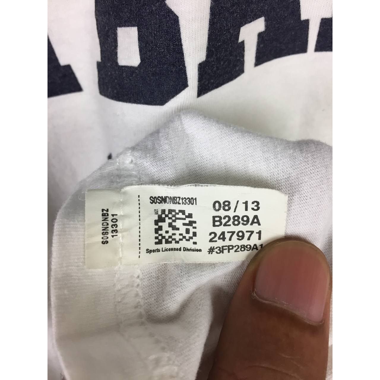 Adidas Adidas Notre Dame Football Sportswear Tee Size US S / EU 44-46 / 1 - 12 Thumbnail
