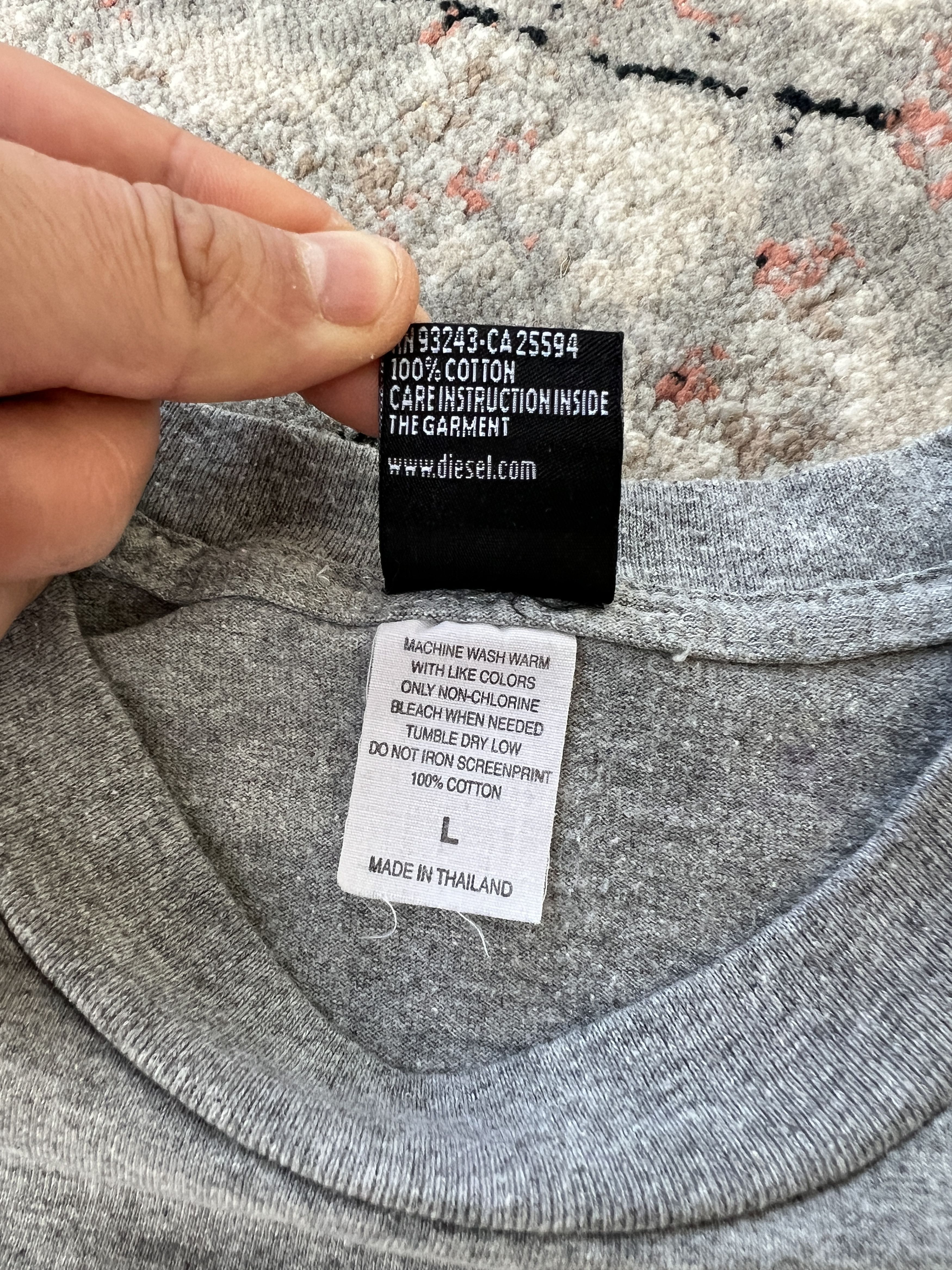 Diesel Y2K Diesel Denim Division Vintage Tee Size US L / EU 52-54 / 3 - 4 Thumbnail