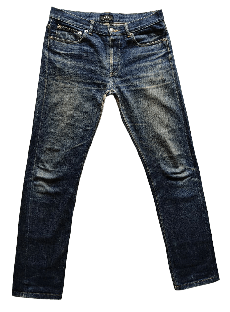 image of A P C Selvedge Denim in Blue, Men's (Size 30)