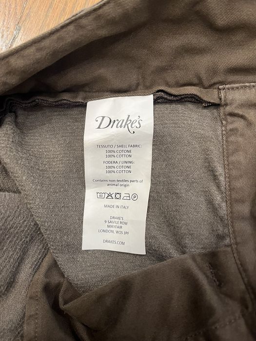 Drakes Drakes Double Breasted Brown Corduroy Games Suit | Grailed