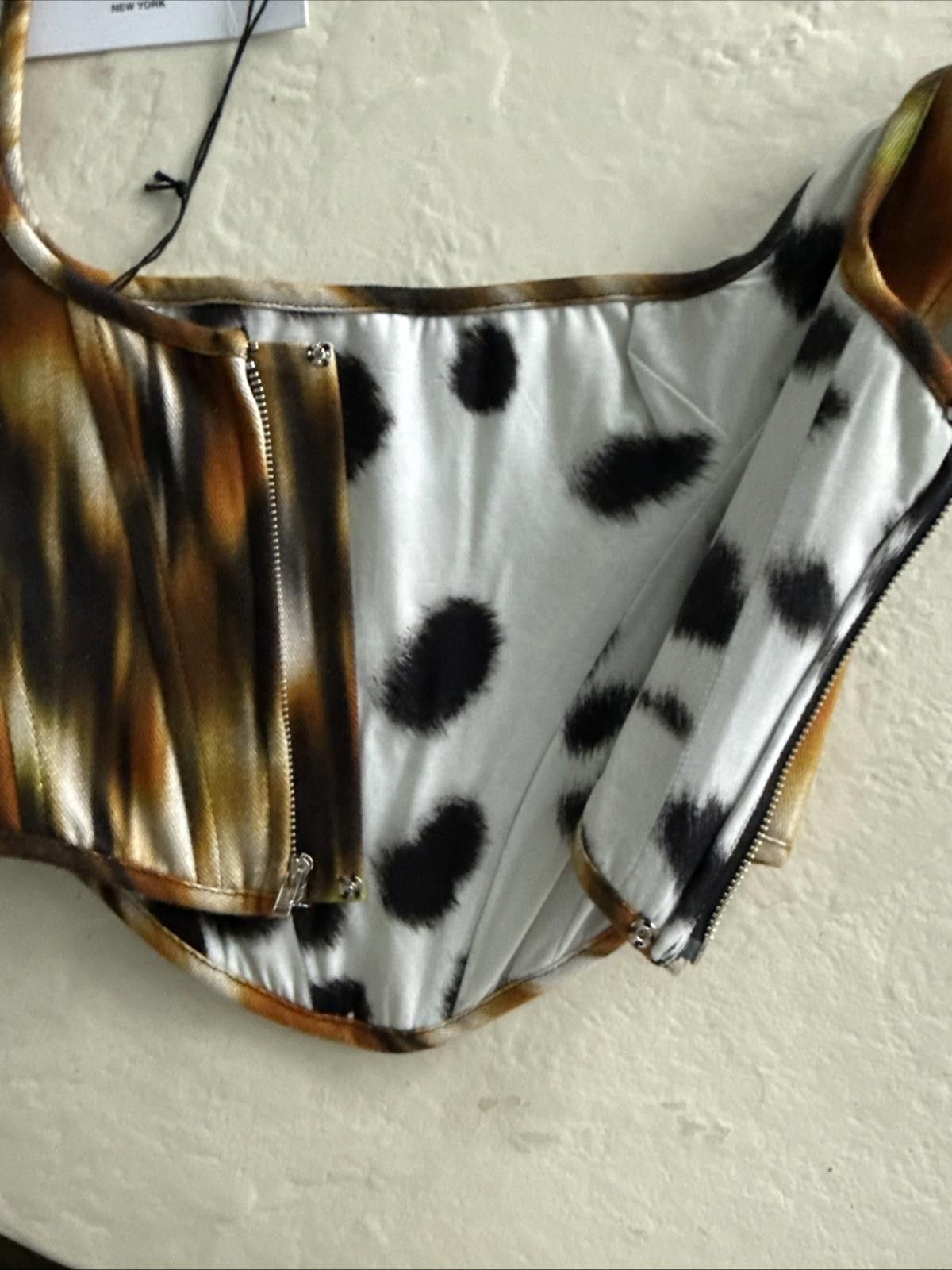 Other PRISCAVera Women's Corset - Tie Dyed - Size XS NWT Size XS / US 0-2 / IT 36-38 - 5 Thumbnail