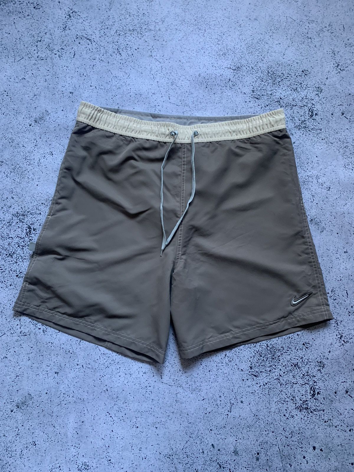 Other Vintage Nike Nocta Nylon Shorts Big Swoosh Travis Style USA Size US 34 / EU 50 - 1 Thumbnail