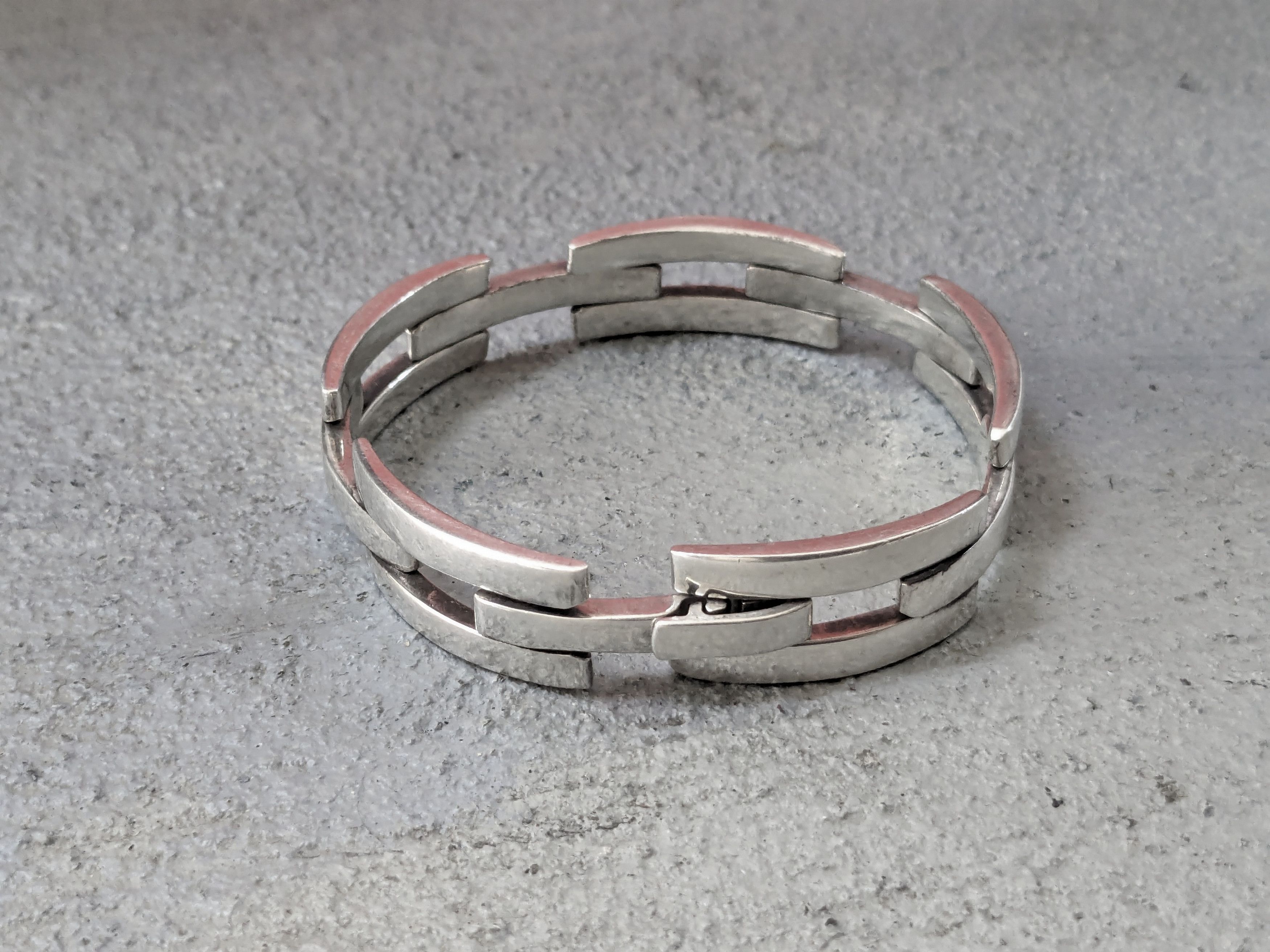 Gucci Gucci Sterling Silver Bracelet Panther Chain Link 7.25" Size ONE SIZE - 3 Thumbnail