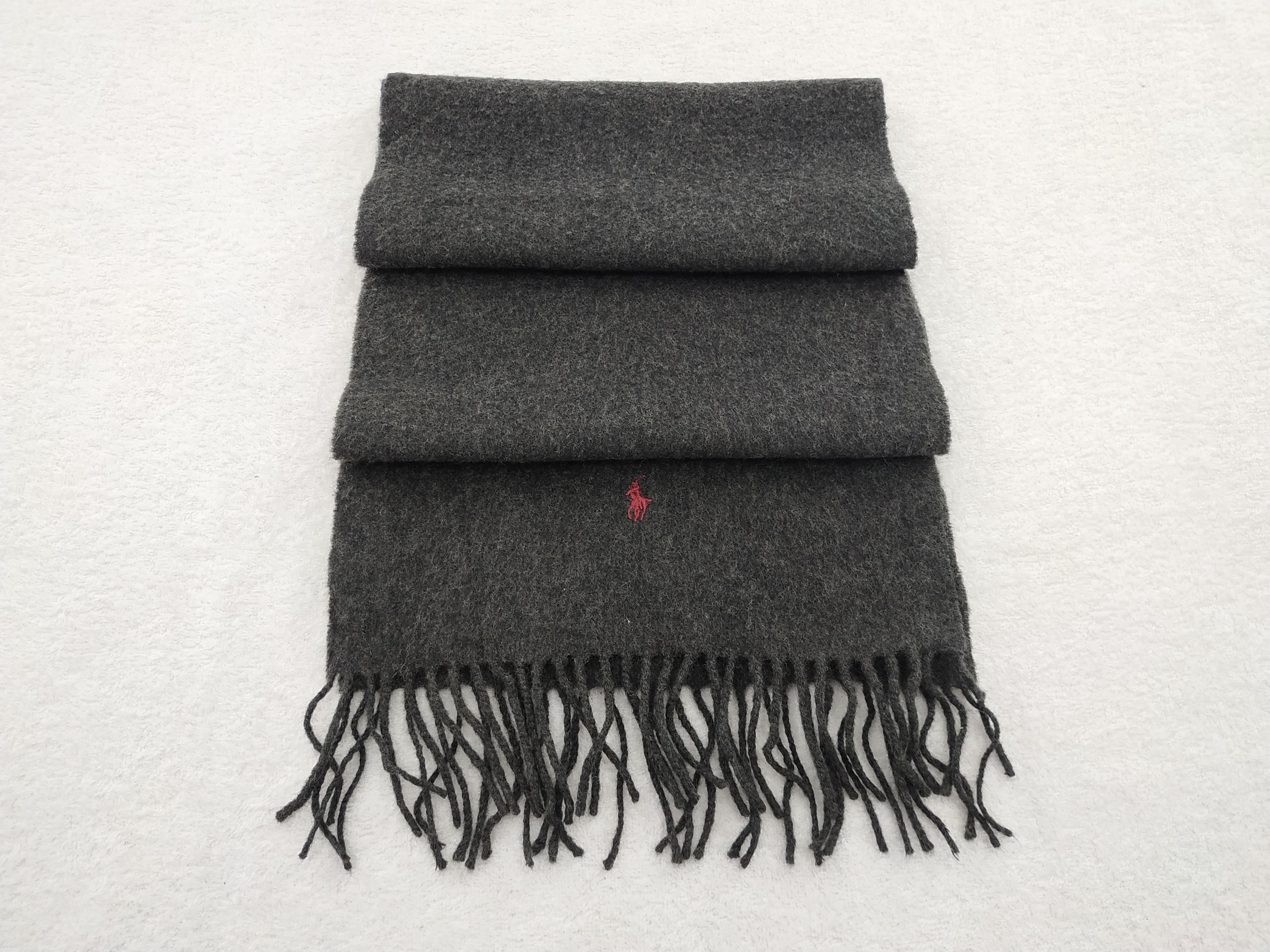 Polo Ralph Lauren Vintage Polo Ralph Lauren Wool Scarf/Muffler/Neckwear MF034 Size ONE SIZE - 2 Thumbnail