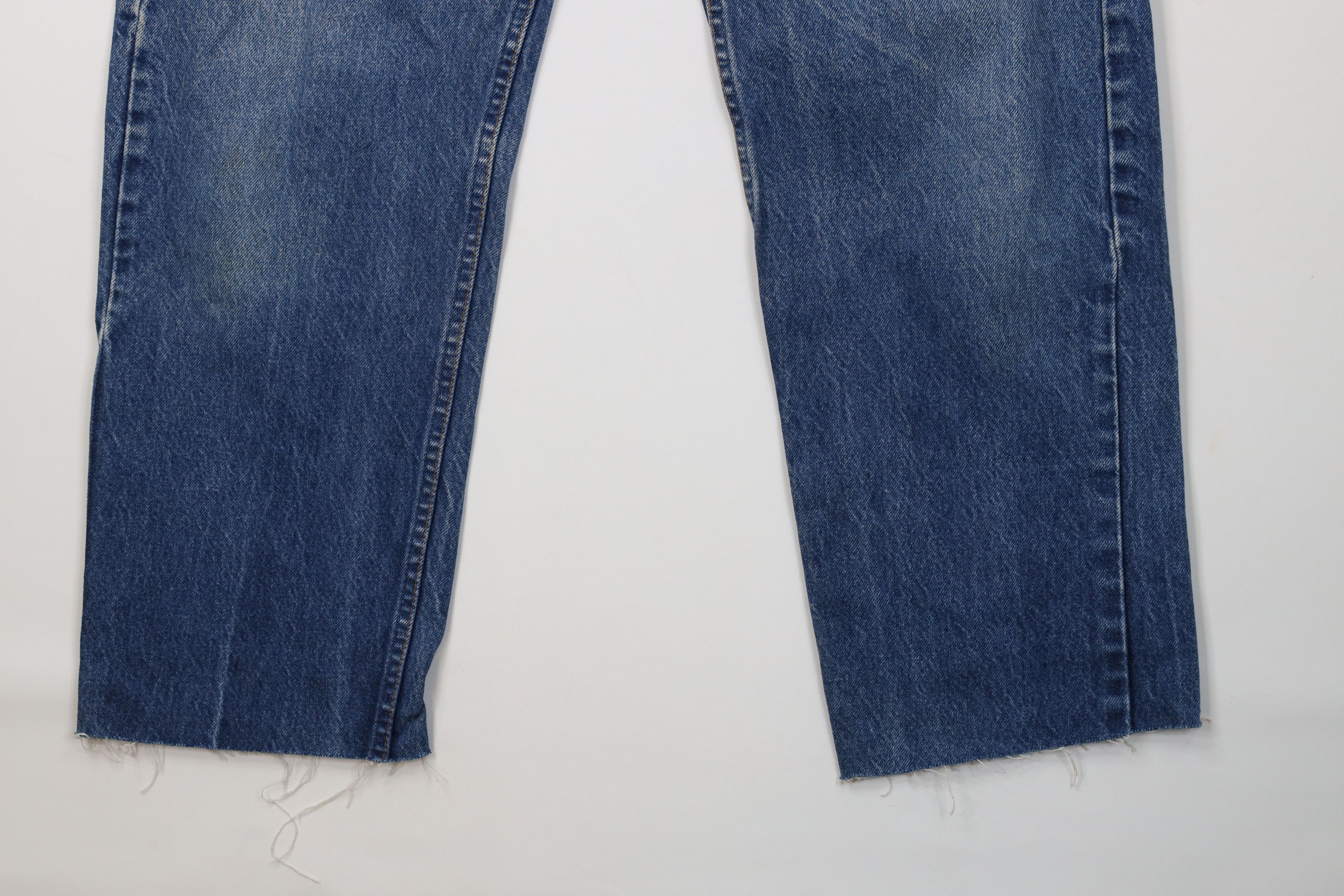 Levi's Vintage 80s Levis 505 Orange Tab Regular Fit Jeans Blue USA Size US 38 / EU 54 - 5 Thumbnail
