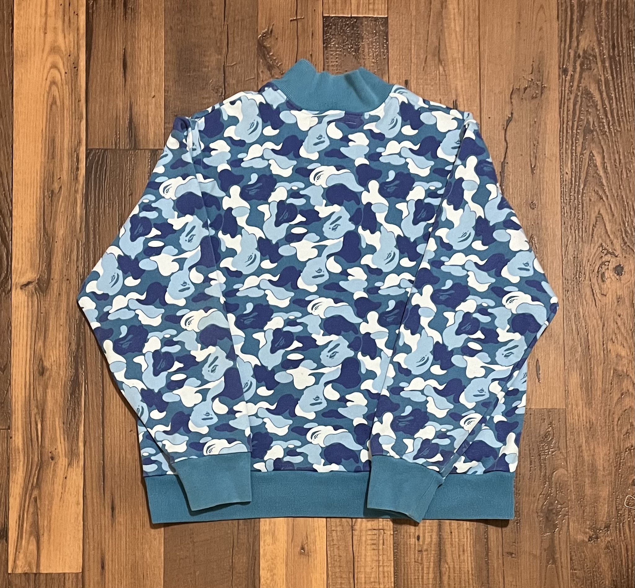 Bape Bape camo heavy bomber jacket coat Size US XL / EU 56 / 4 - 2 Thumbnail