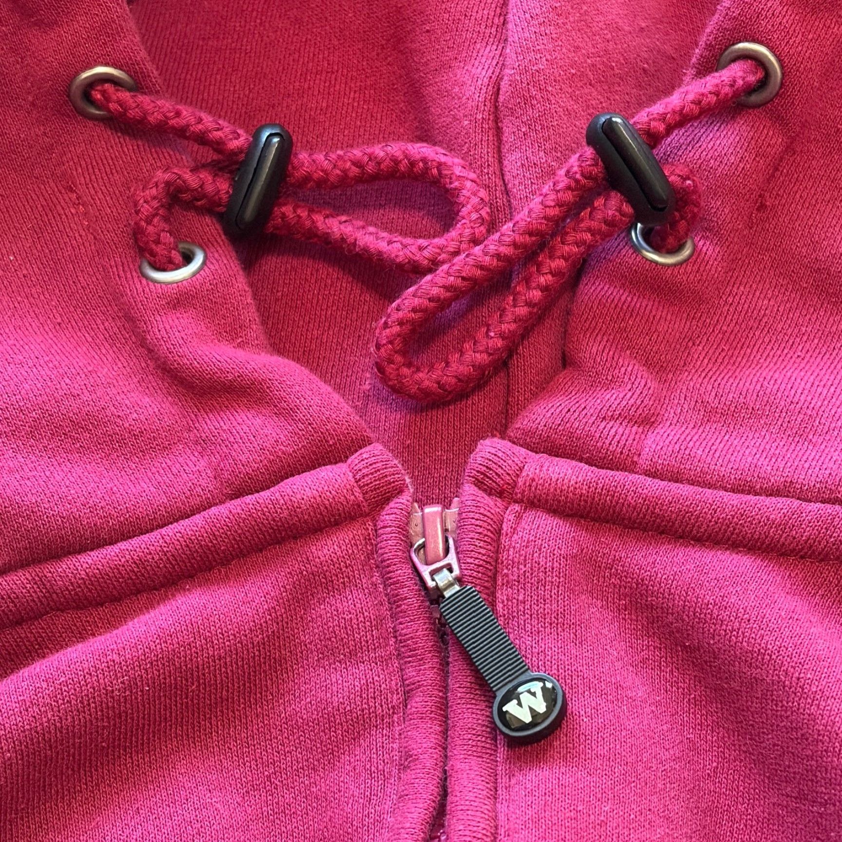 Vintage WearGuard Hoodie Shirt 3XL Unisex Adults Heavyweight Hooded Pullover Burgandy Red 1/4 Zip Zipper Cotton Winter Fall Sports Men Women Size US XXL / EU 58 / 5 - 7 Thumbnail