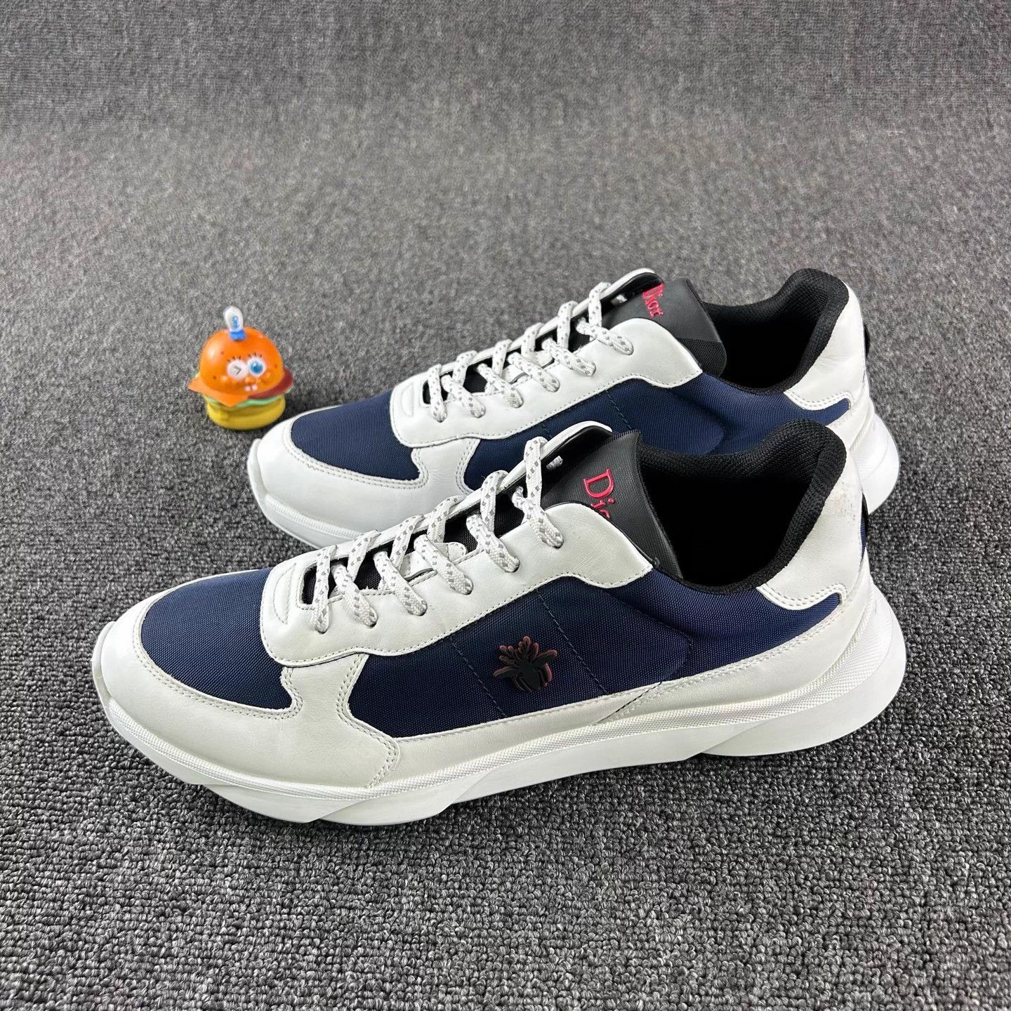 Dior Dior White Blue Casual Sneakers 43 Size US 10 / EU 43 - 1 Thumbnail