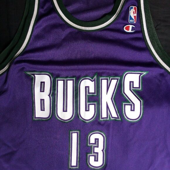 Champion Vintage Champion Glenn Robinson Milwaukee Bucks Jersey Size US L / EU 52-54 / 3 - 1 Thumbnail