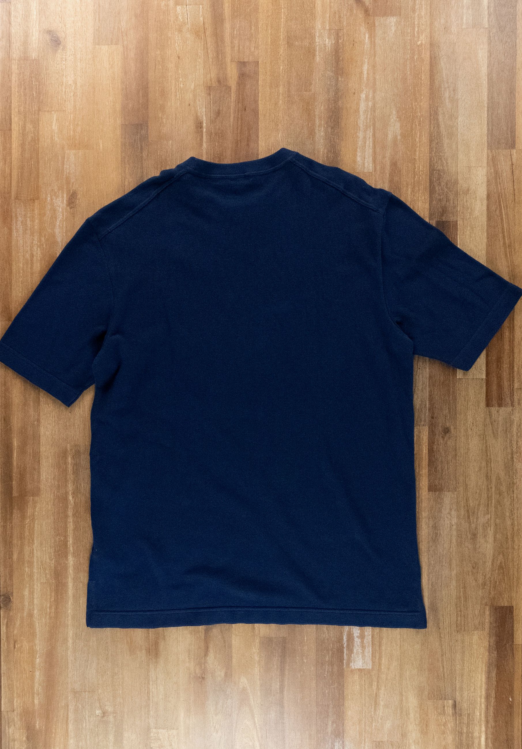 Ermenegildo Zegna ZEGNA blue knit classic cotton t-shirt Size 50 IT / Medium Size US M / EU 48-50 / 2 - 9 Thumbnail