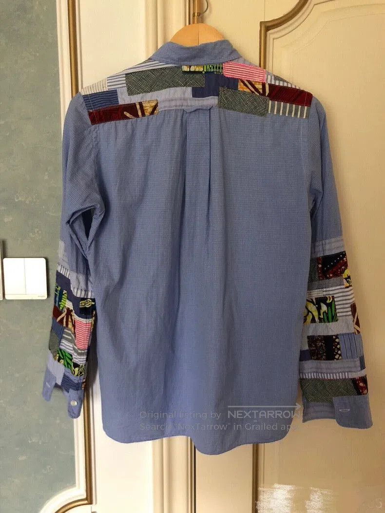 Junya Watanabe Junya Watanabe Ethnic Patchwork Shirt. Size US XS / EU 42 / 0 - 4 Thumbnail