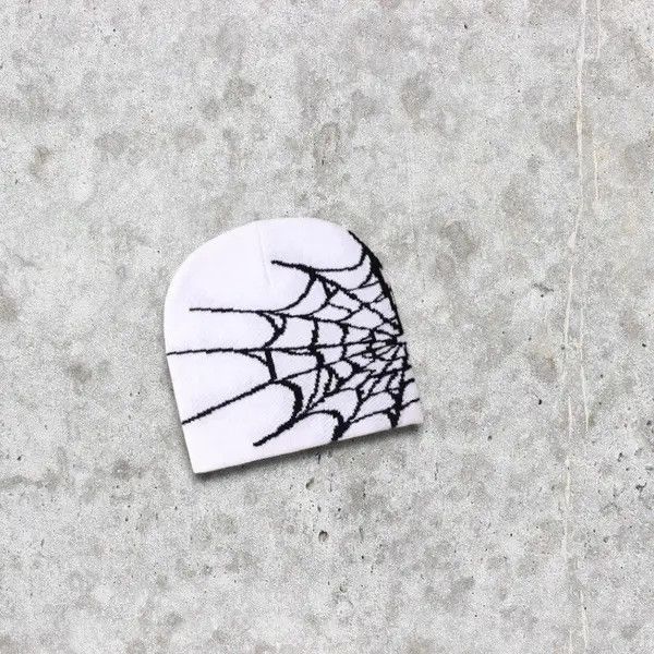 Other 🕷️🕸️ Spider Web Beanie Hat y2k 🕸 Size ONE SIZE - 3 Thumbnail