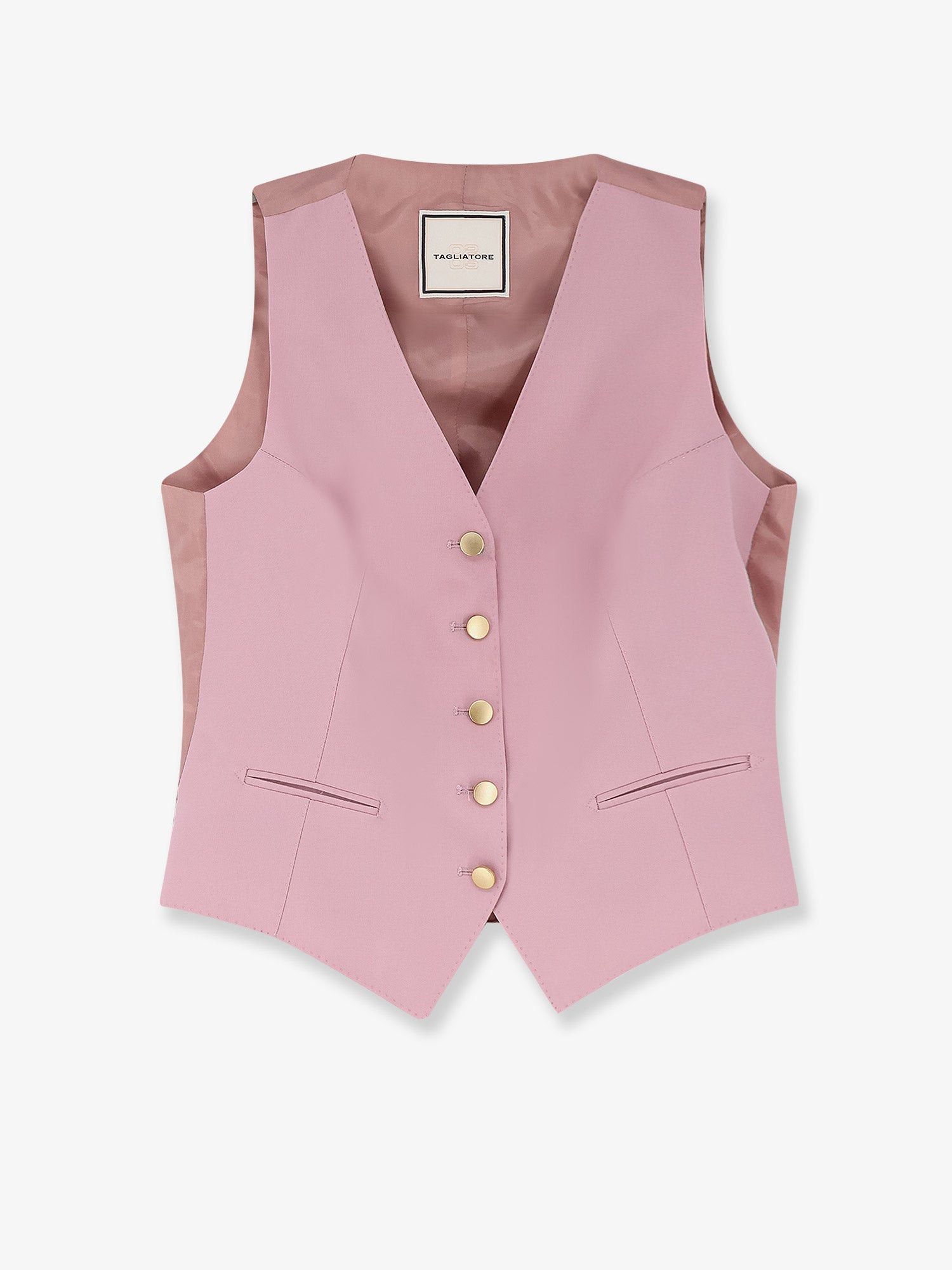 Tagliatore Stretch Virgin Wool Vest Size S / US 4 / IT 40 - 1 Thumbnail
