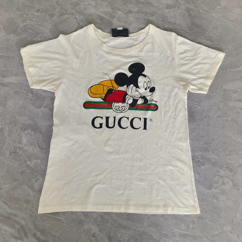 Gucci Gucci Disney co-branded Mickey T-shirt Size S / US 4 / IT 40 - 1 Thumbnail