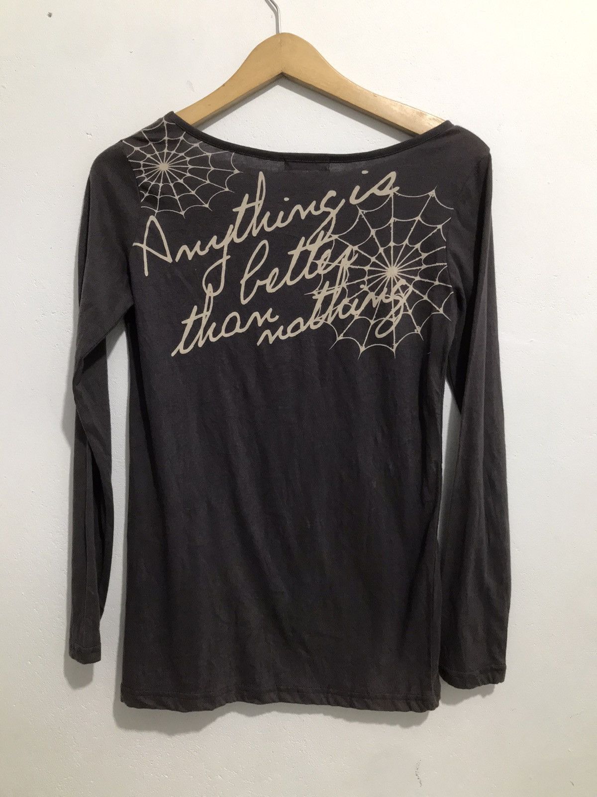 Hysteric Glamour Nothing Is Lost For asking in the end faith Poem longsleeve Size US M / EU 48-50 / 2 - 2 Thumbnail