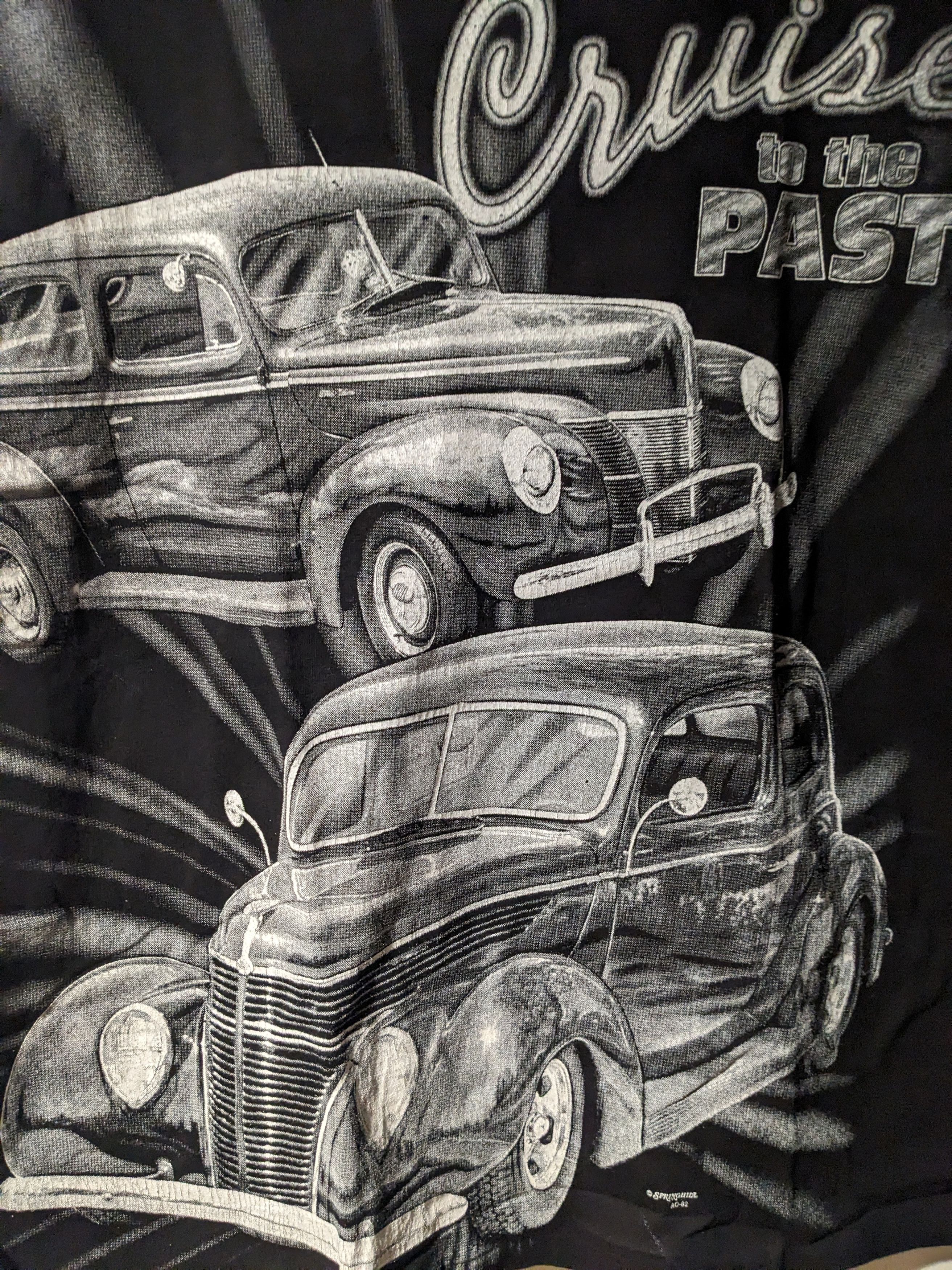 Chase Authentics × NASCAR × Vintage Vintage 90s Cruise to the Past Hot Rod Nascar Large T-Shirt Size US L / EU 52-54 / 3 - 2 Thumbnail