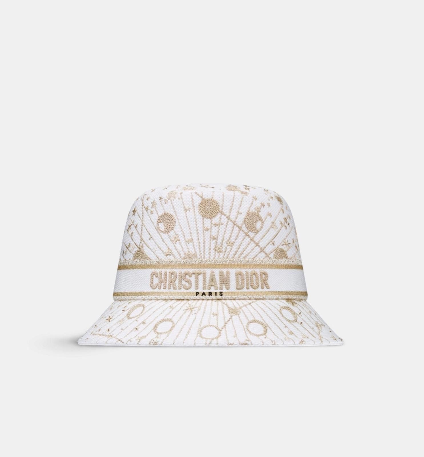 Dior Dior D-Bobby Millefiori Small-Brim Hat Size ONE SIZE - 2 Thumbnail