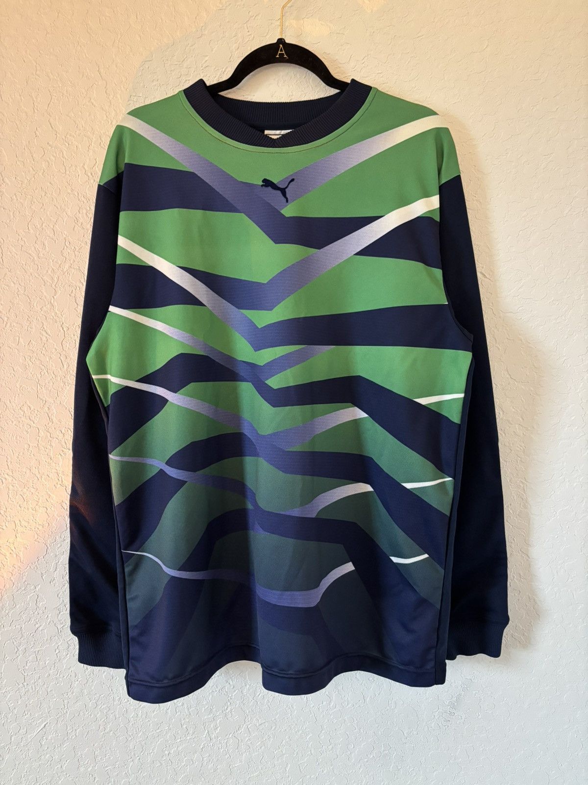 Vintage Vintage puma jersey Size US L / EU 52-54 / 3 - 1 Thumbnail