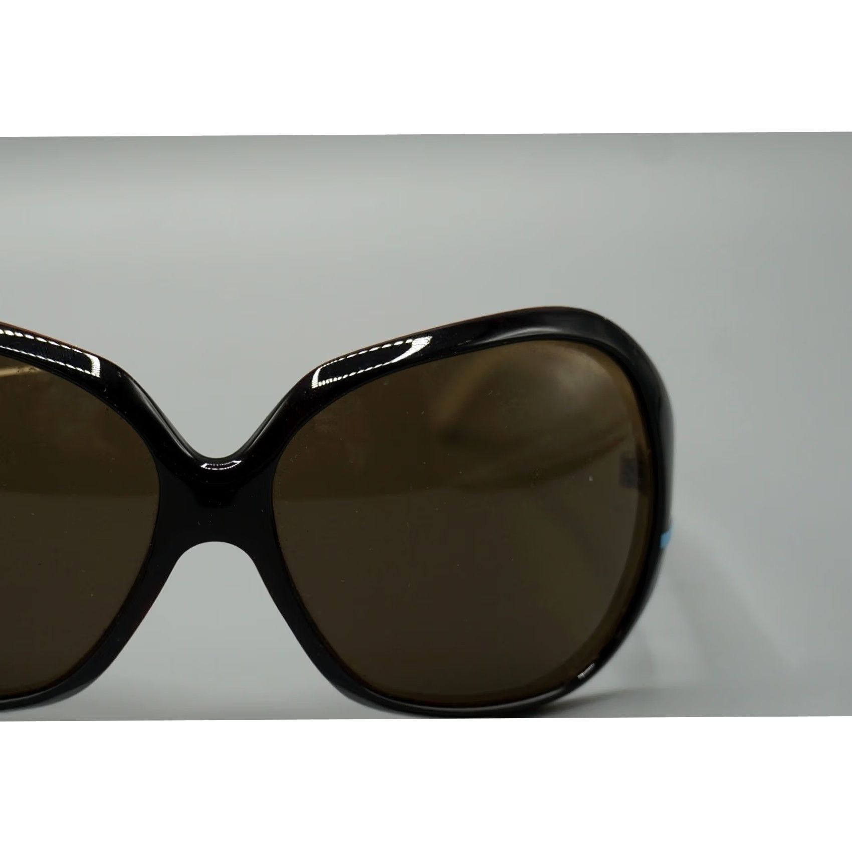 Burton VINTAGE Anon Paparazzi Women's Oversized Sunglasses Brown White Blue Burton Snow Size ONE SIZE - 2 Thumbnail