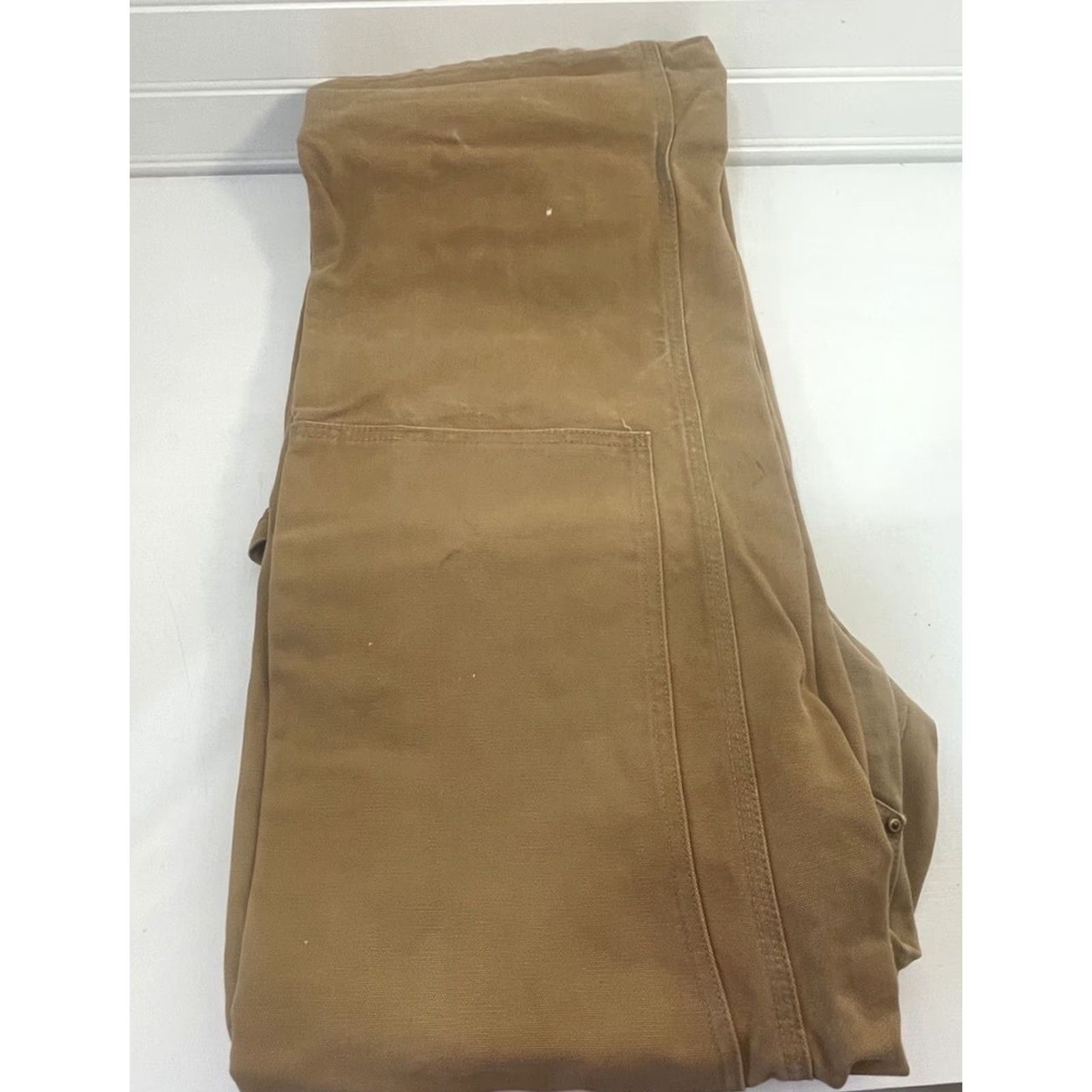 Carhartt VINTAGE Carhartt B01 Brown Double Knee Carpenter Pants Men 42x32 Workwear Carpenters Duck Canvas Size US 42 / EU 58 - 6 Thumbnail