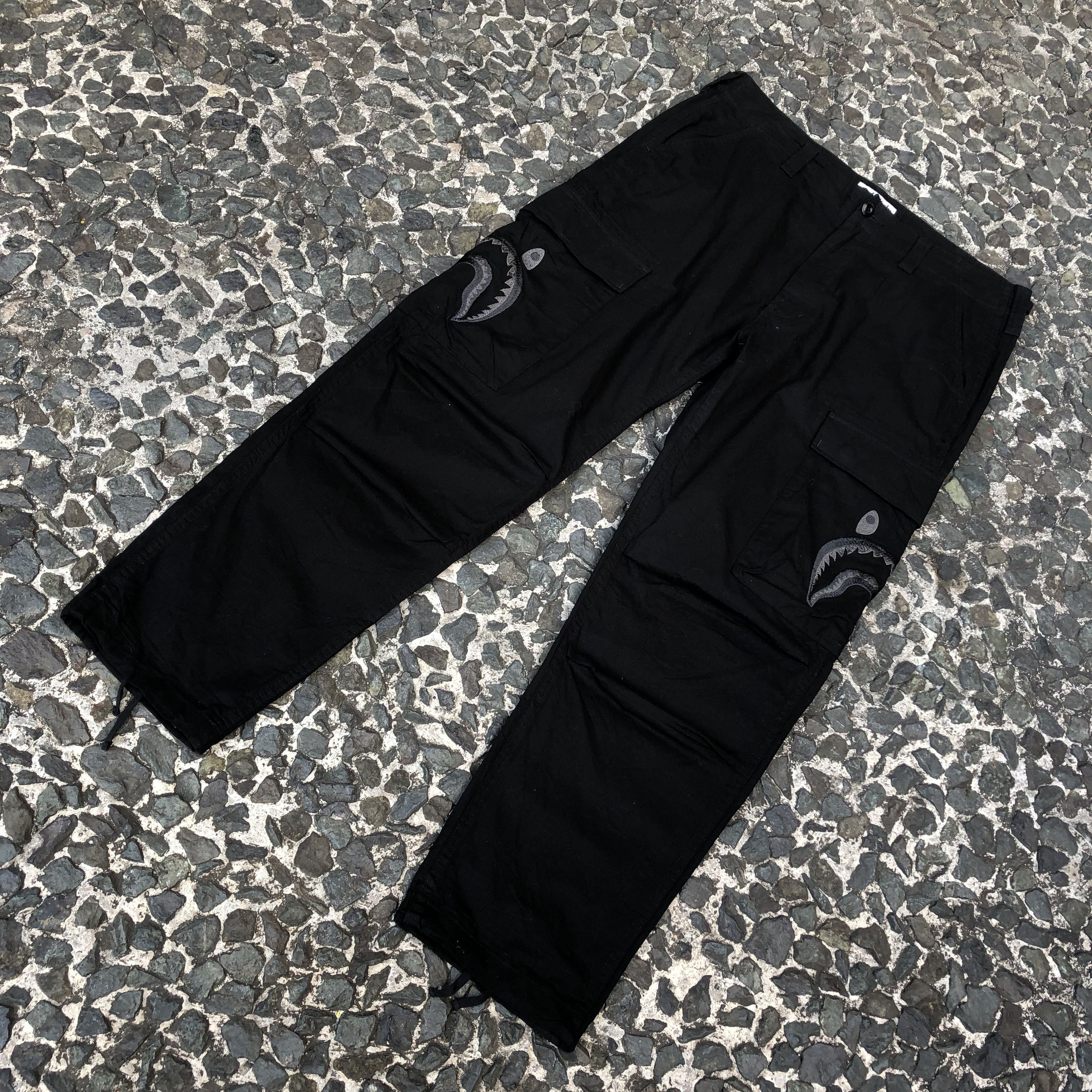 Bape Bape Shark Ripstop Cargo Pants Size US 36 / EU 52 - 3 Thumbnail