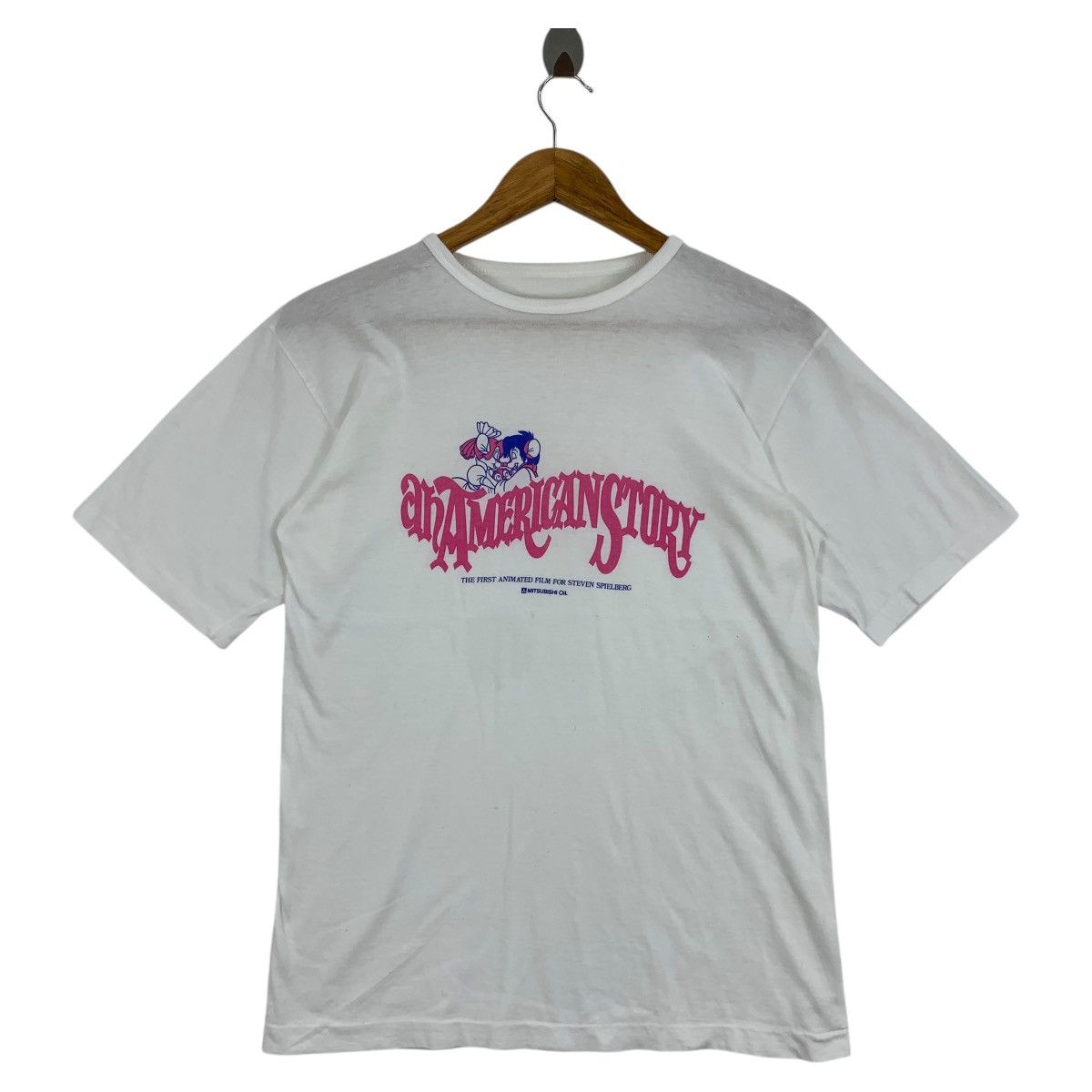 Cartoon Network × Vintage Vintage 90s AN AMERICAN TAIL by steven spielberg cartoon tee Size US S / EU 44-46 / 1 - 1 Thumbnail