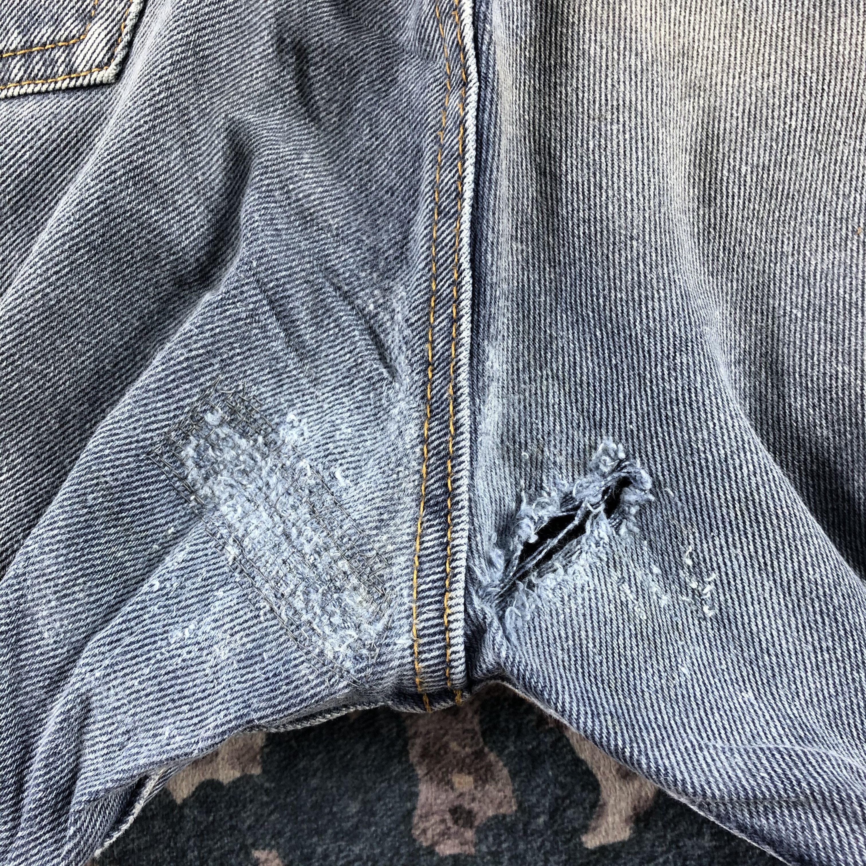 Levi's Vintage 90s Levis 501 Jeans-JM3066 Size US 37 - 6 Thumbnail