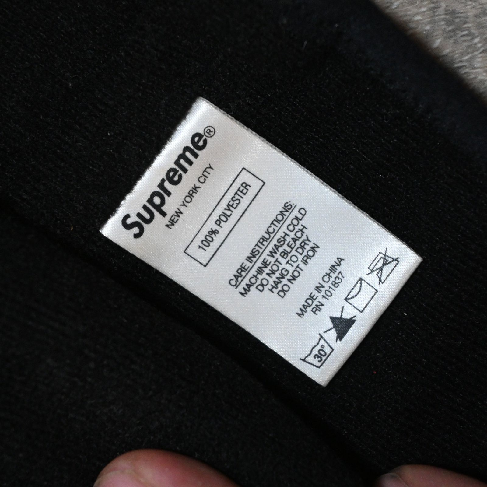 Supreme Supreme Neck Gaiter Charcoal Grey 100 % Authentic Size ONE SIZE - 4 Thumbnail