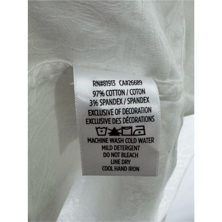 Robert Graham Robert Graham Hudson Long Sleeve Button Down Shirt White Men Size US XXL / EU 58 / 5 - 5 Thumbnail
