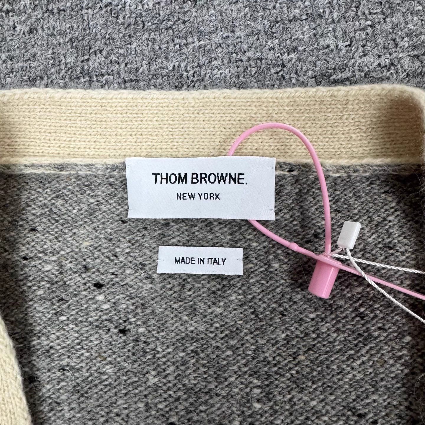 Thom Browne Thom Browne 4-stripe color blocked cardigan 38 Size XS / US 0-2 / IT 36-38 - 6 Thumbnail