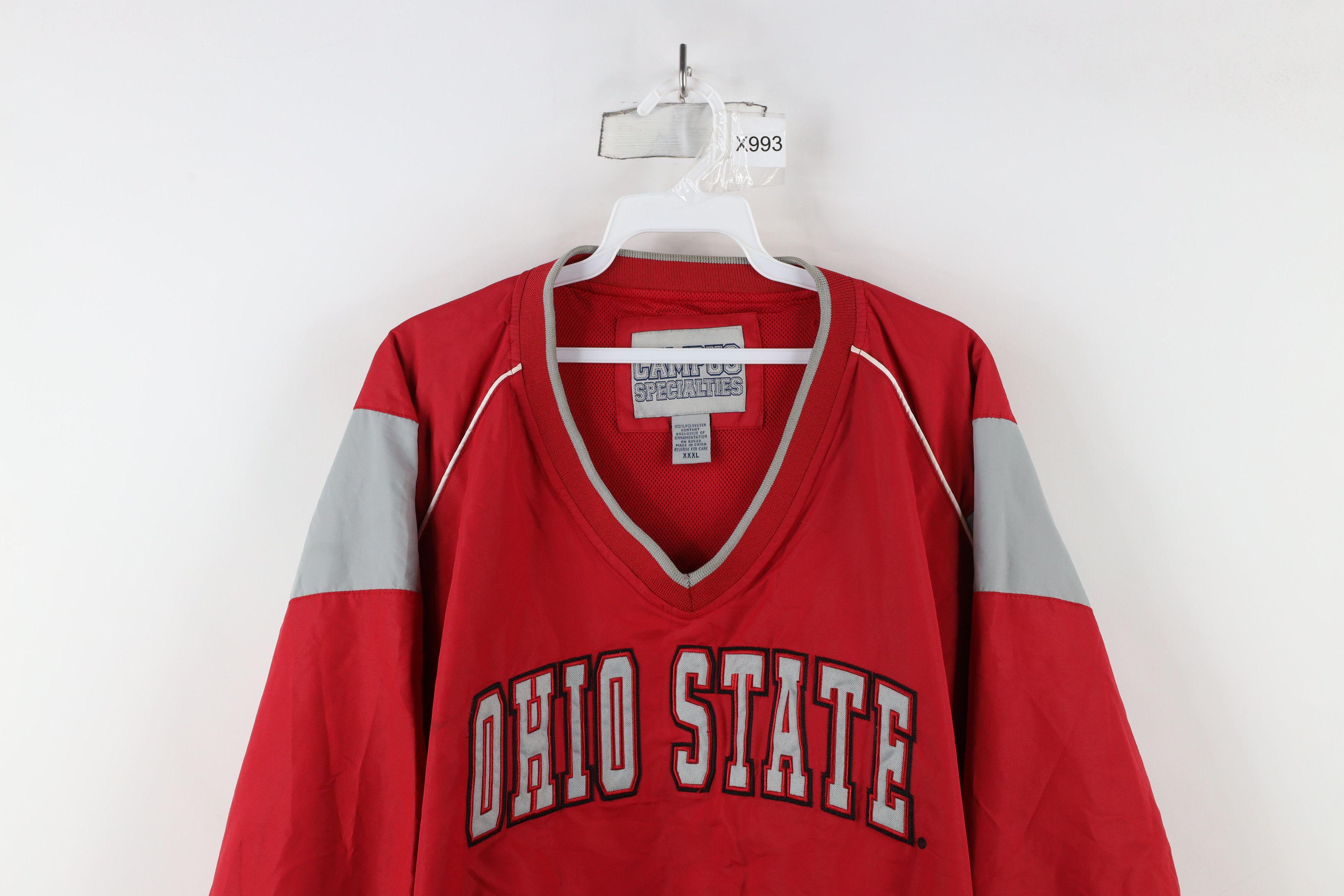 Vintage Vintage 90s Ohio University Pullover Windbreaker Jacket Size US XXL / EU 58 / 5 - 2 Thumbnail