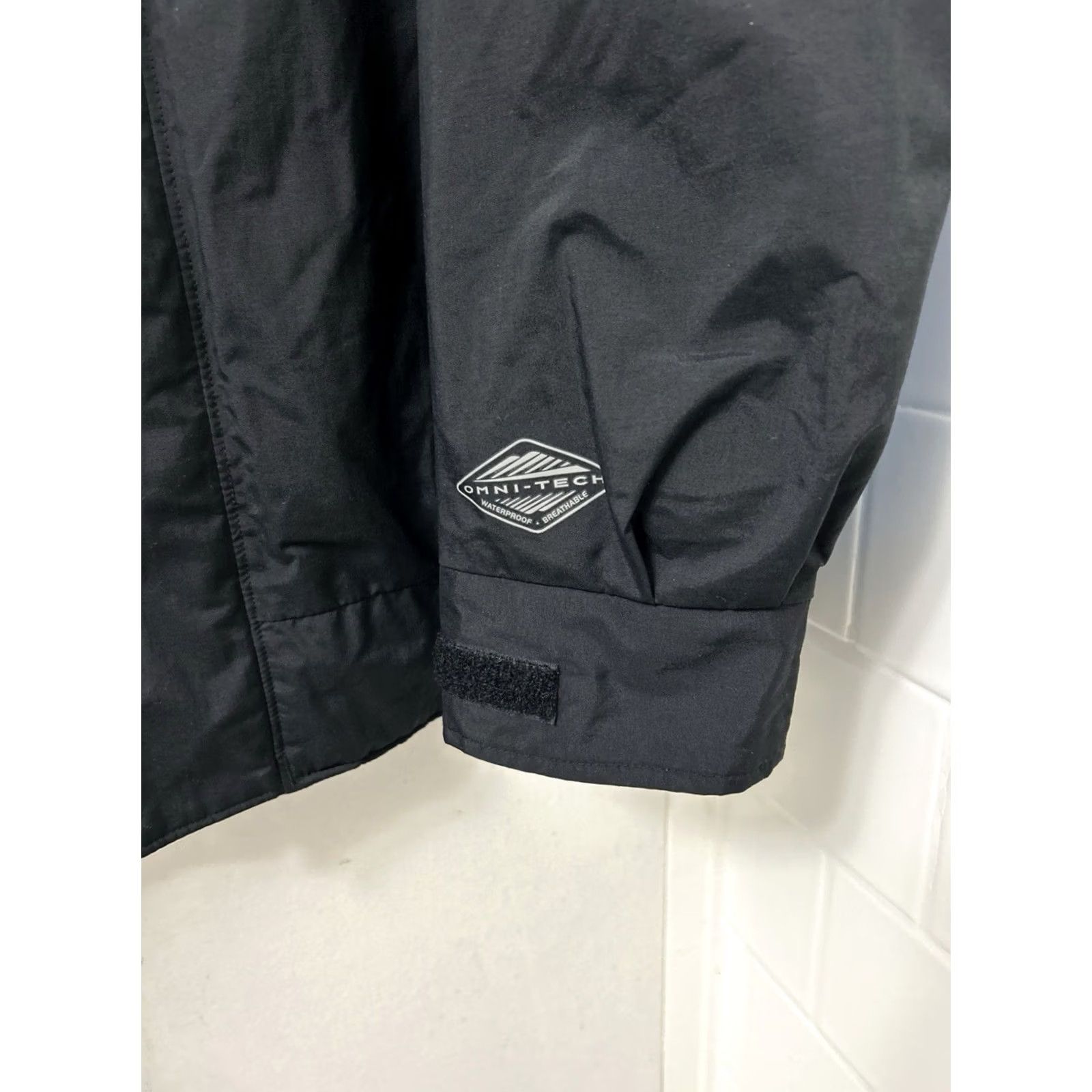 Vintage VINTAGE Columbia Interchange Bugaboo 86 Jacket Mens Large Black Omni-Tech Full Zip Shell Size US L / EU 52-54 / 3 - 5 Thumbnail