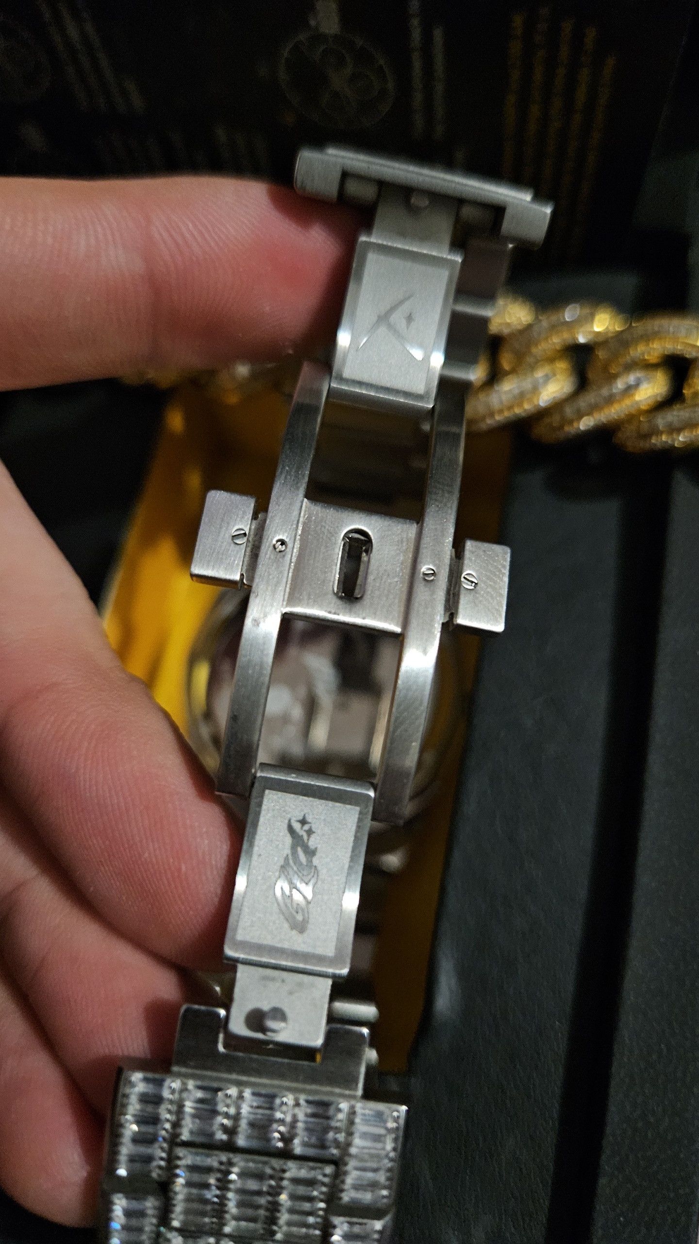 Other Fully Iced Baguette Alpha Era GLD Size ONE SIZE - 5 Thumbnail